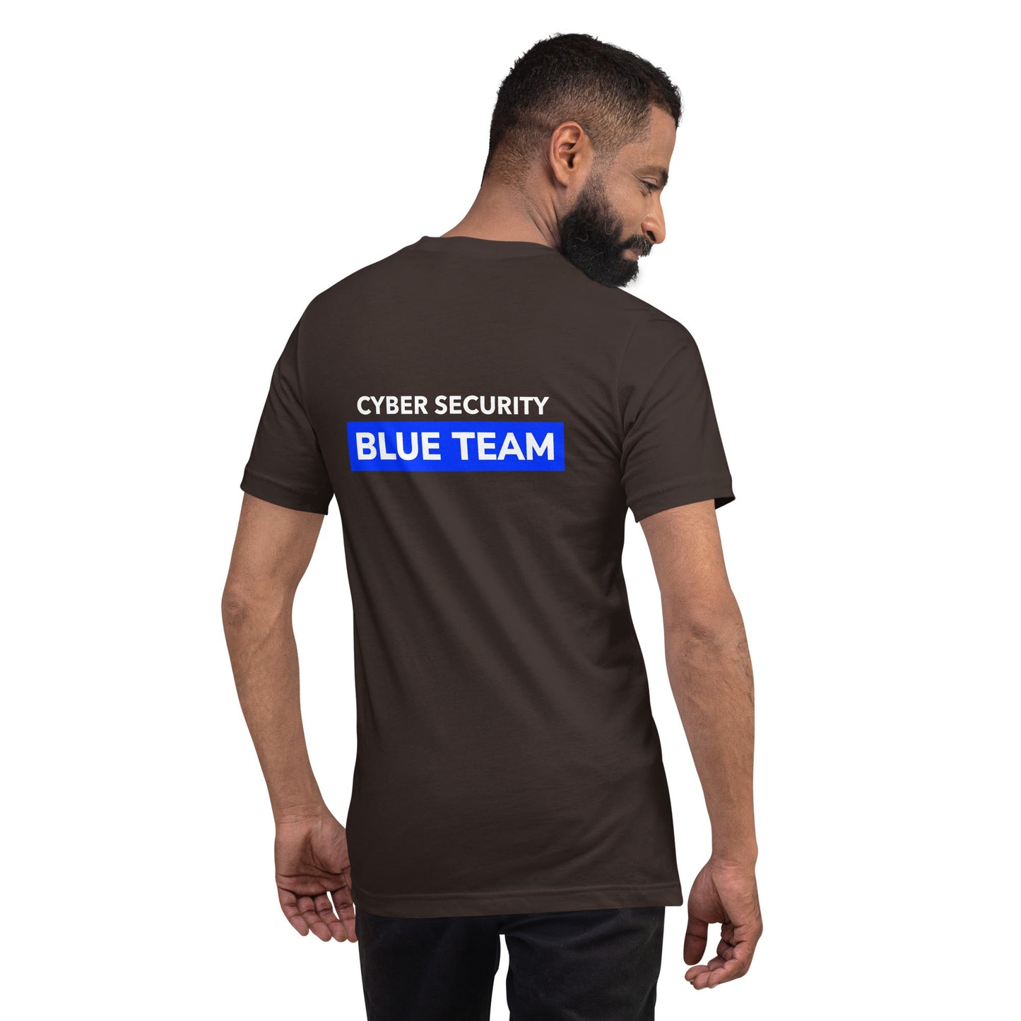 Cyber Security Blue Team V11 - Unisex t-shirt ( Back Print ) by DarkByteGear