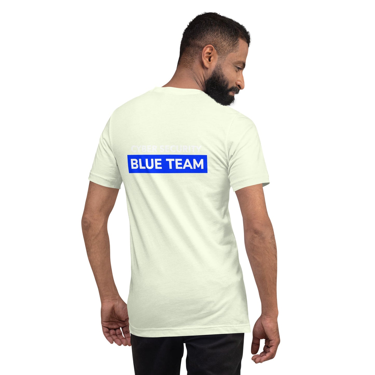 Cyber Security Blue Team V11 - Unisex t-shirt ( Back Print ) by DarkByteGear