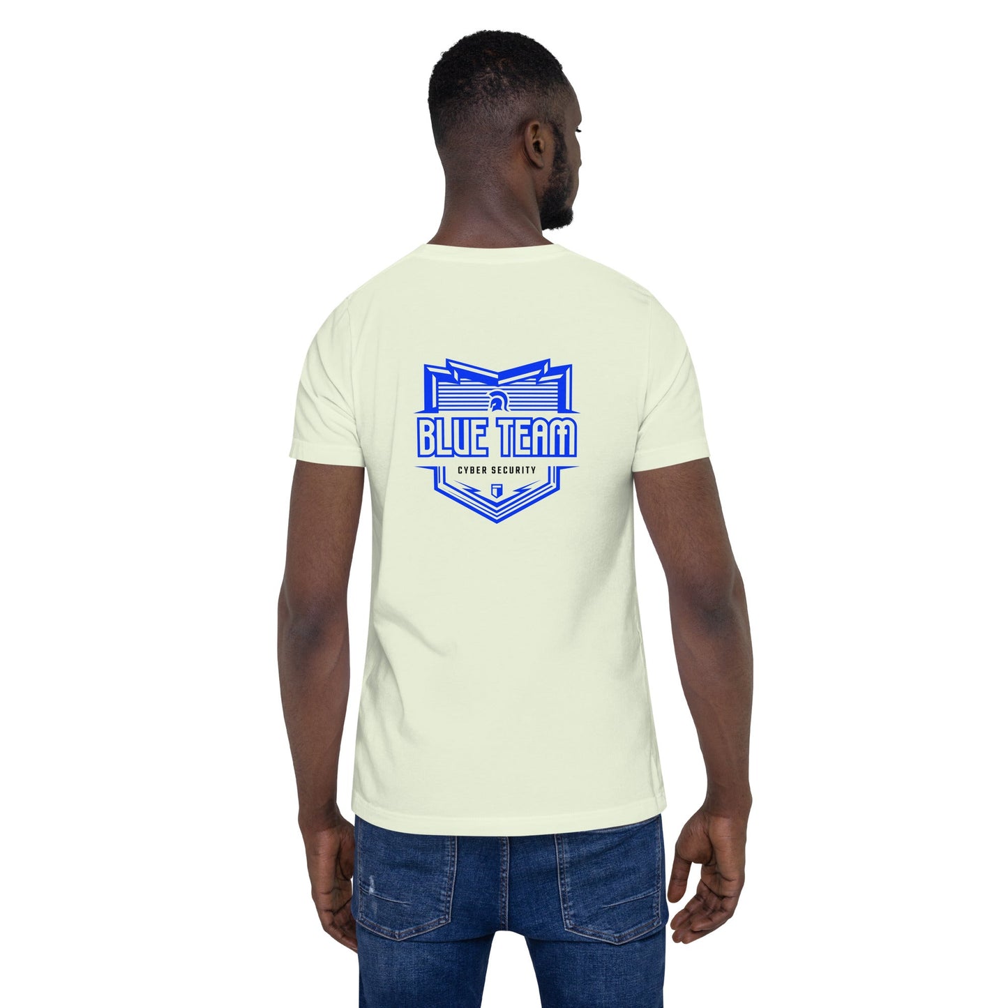 Cyber Security Blue Team 16 - Unisex t-shirt ( Back Print ) by DarkByteGear