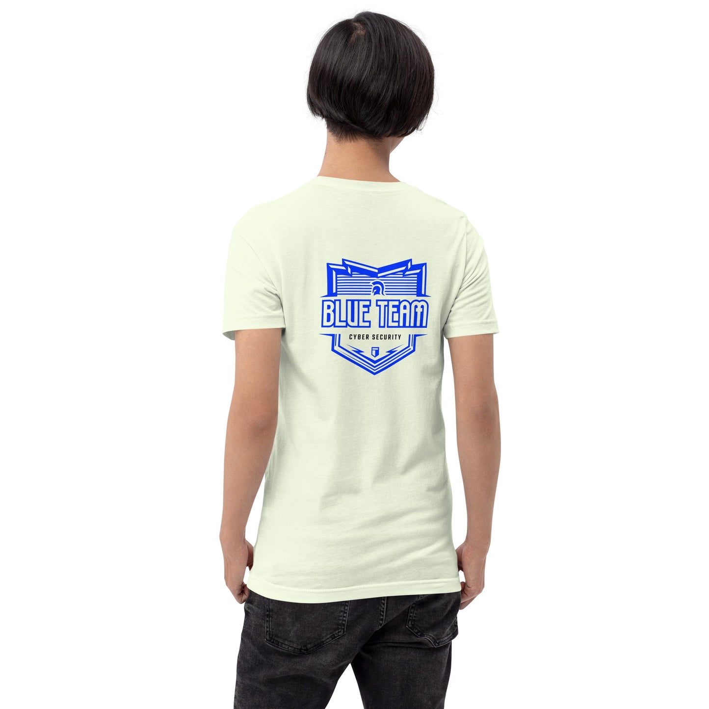 Cyber Security Blue Team 16 - Unisex t-shirt ( Back Print ) by DarkByteGear