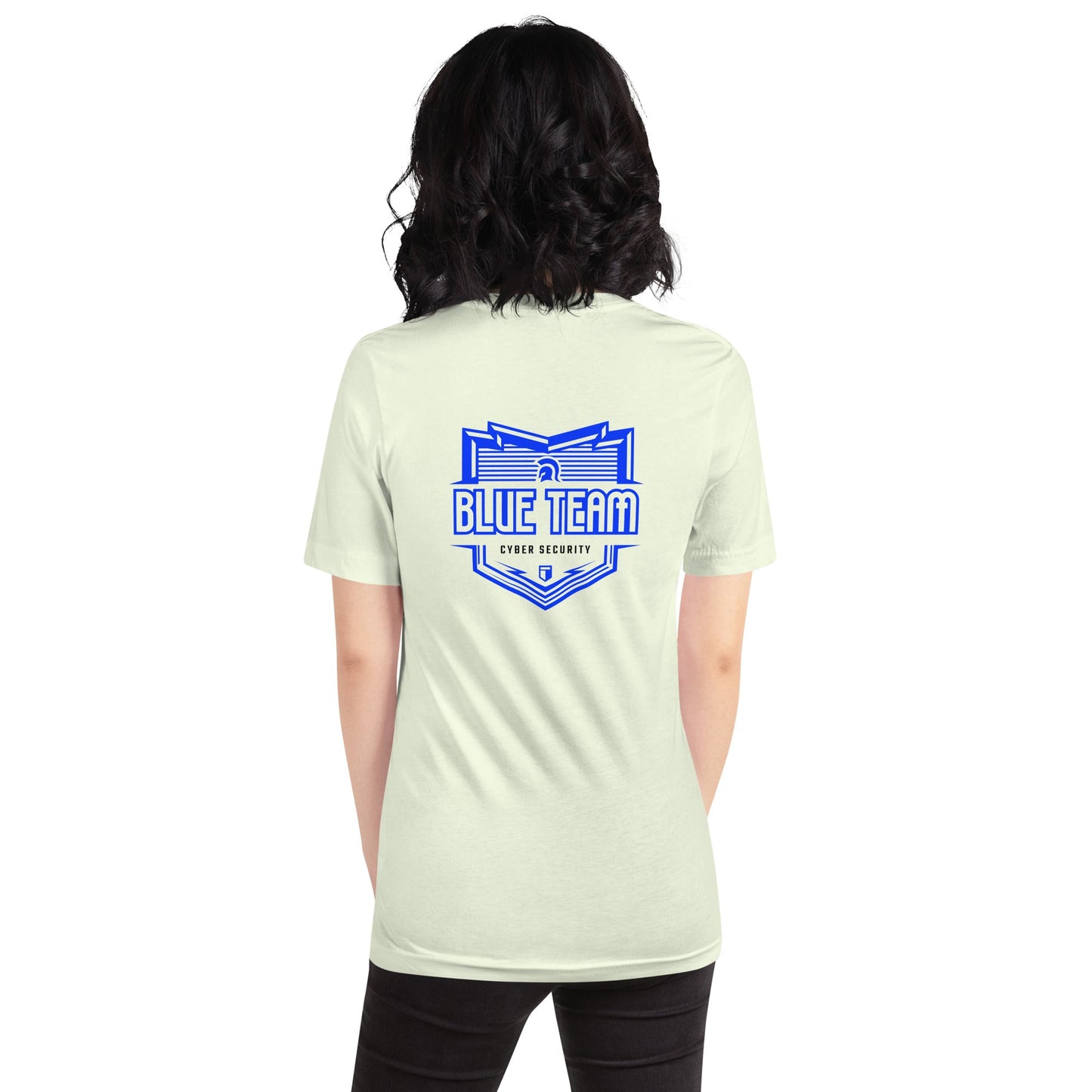 Cyber Security Blue Team 16 - Unisex t-shirt ( Back Print ) by DarkByteGear