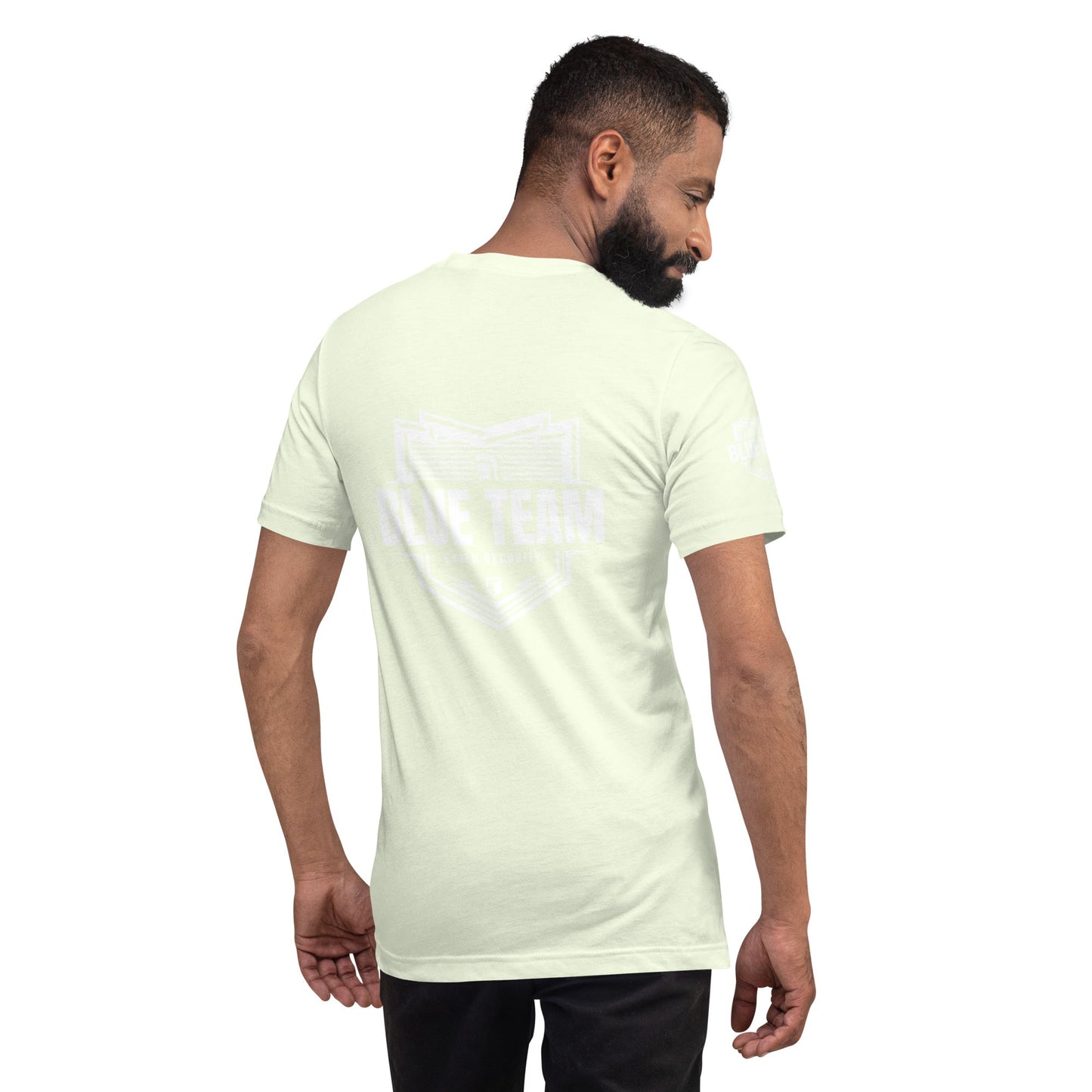 Cyber Security Blue Team V1 - Unisex t-shirt ( Back Print ) by DarkByteGear