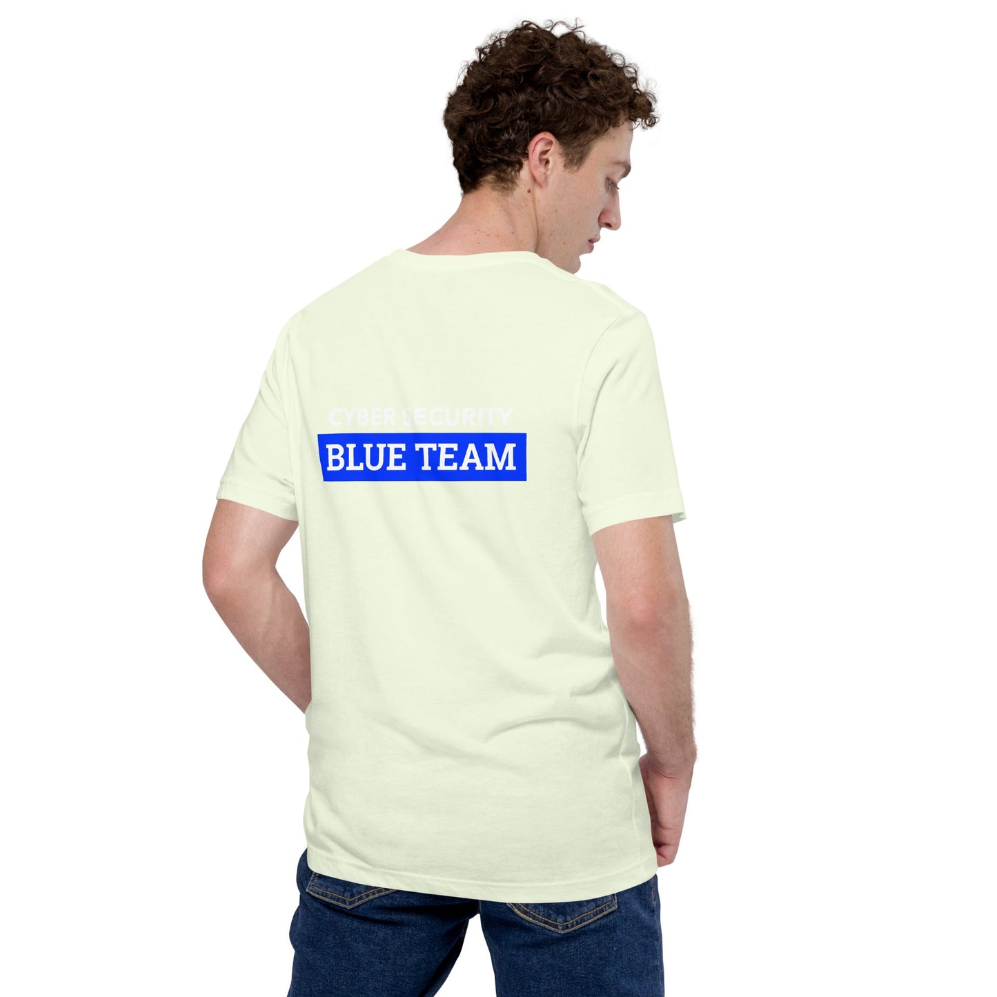 Cyber Security Blue Team V6 - Unisex t-shirt ( Back Print ) by DarkByteGear