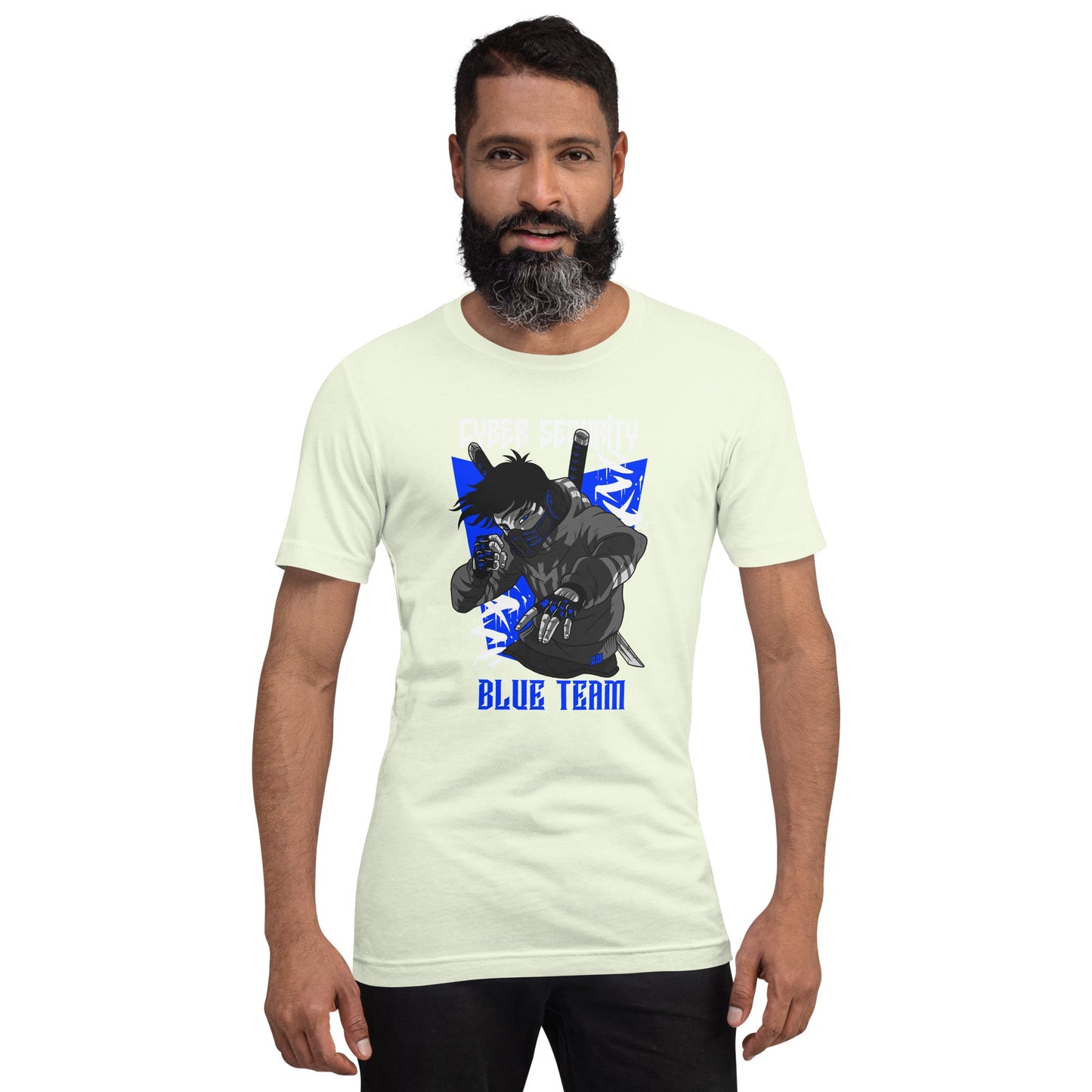 Cyber Security Blue Team V3 - Short-Sleeve Unisex T-Shirt by DarkByteGear