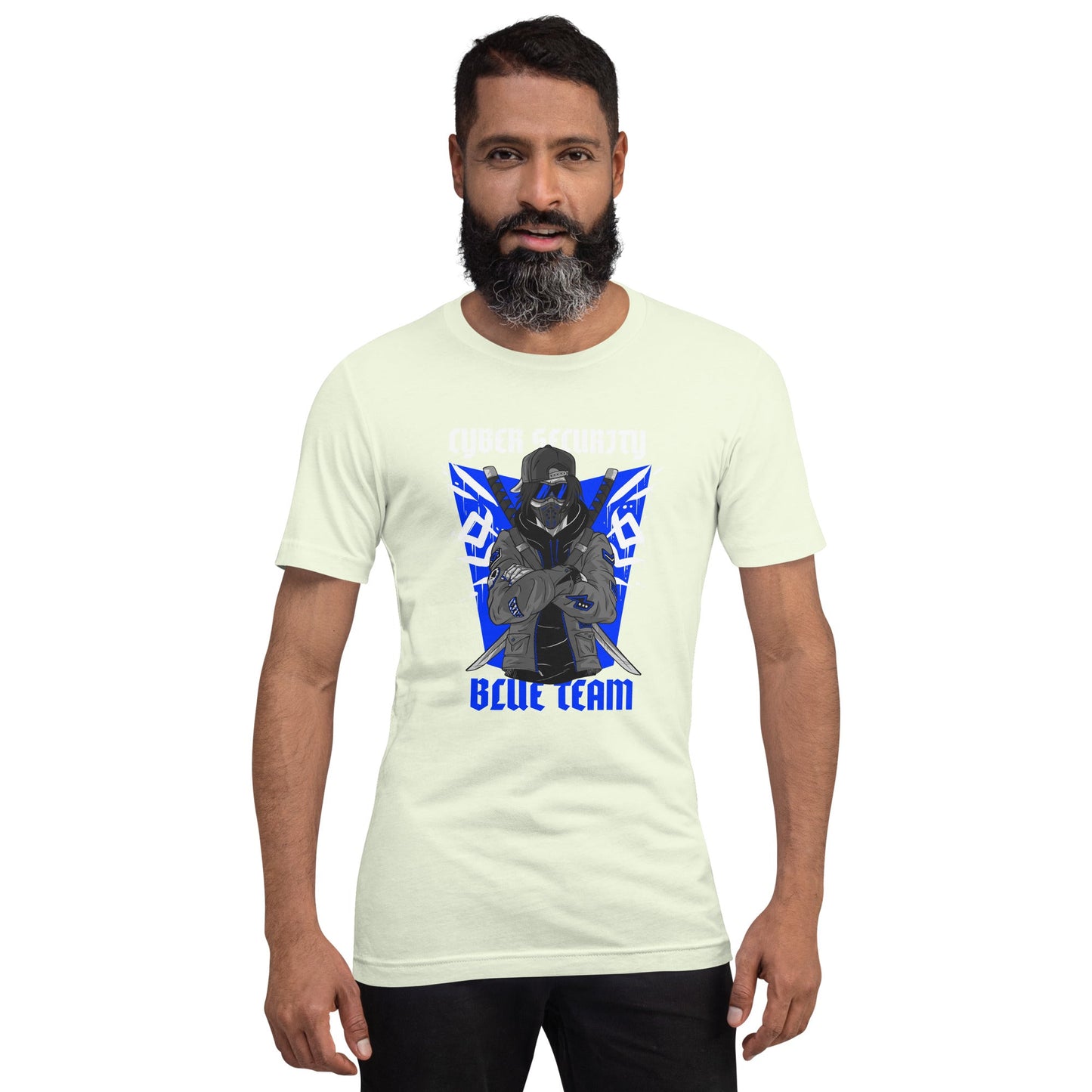 Cyber Security Blue Team V3 - Short-Sleeve Unisex T-Shirt by DarkByteGear