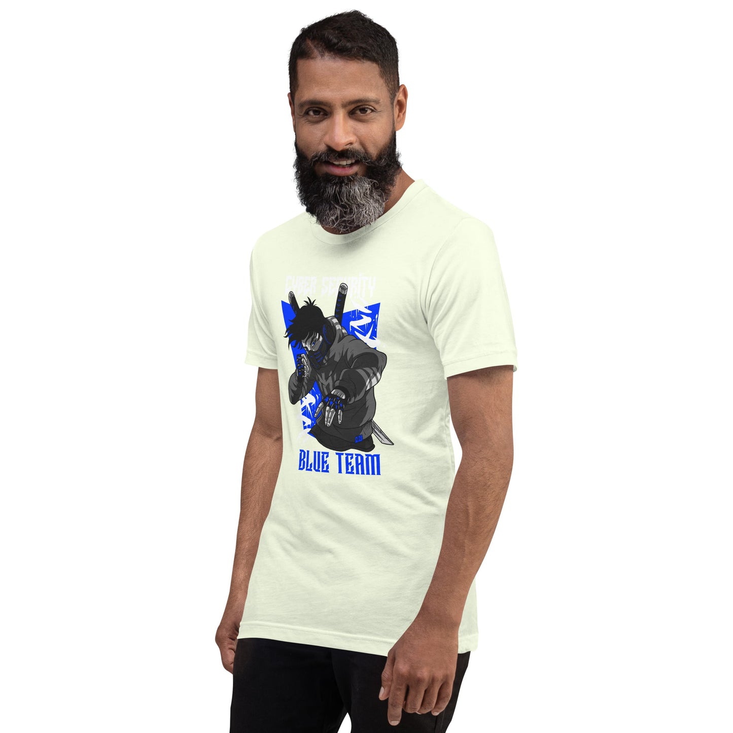 Cyber Security Blue Team V3 - Short-Sleeve Unisex T-Shirt by DarkByteGear