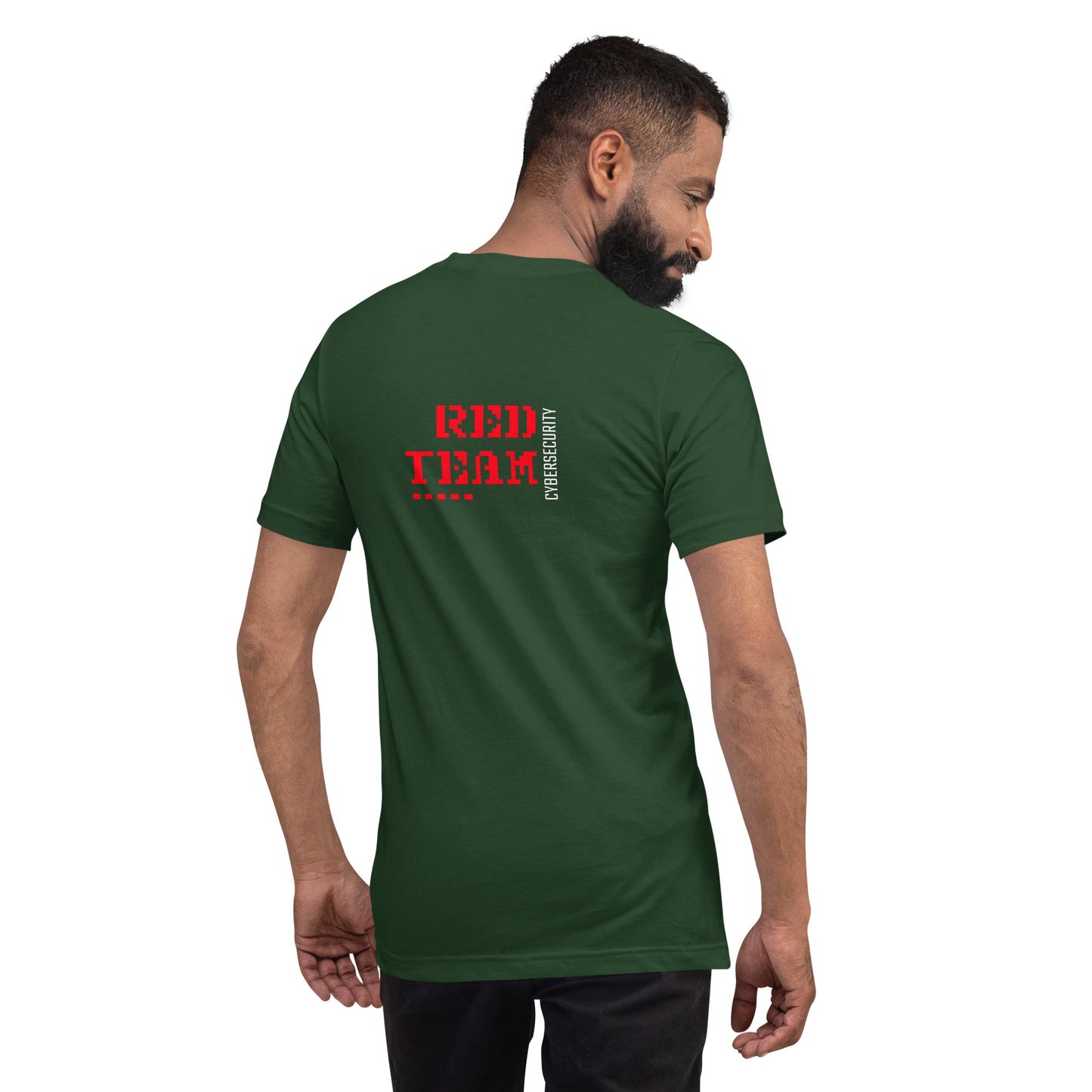 Cyber Security Red Team V15 - Unisex t-shirt ( Back Print ) by DarkByteGear
