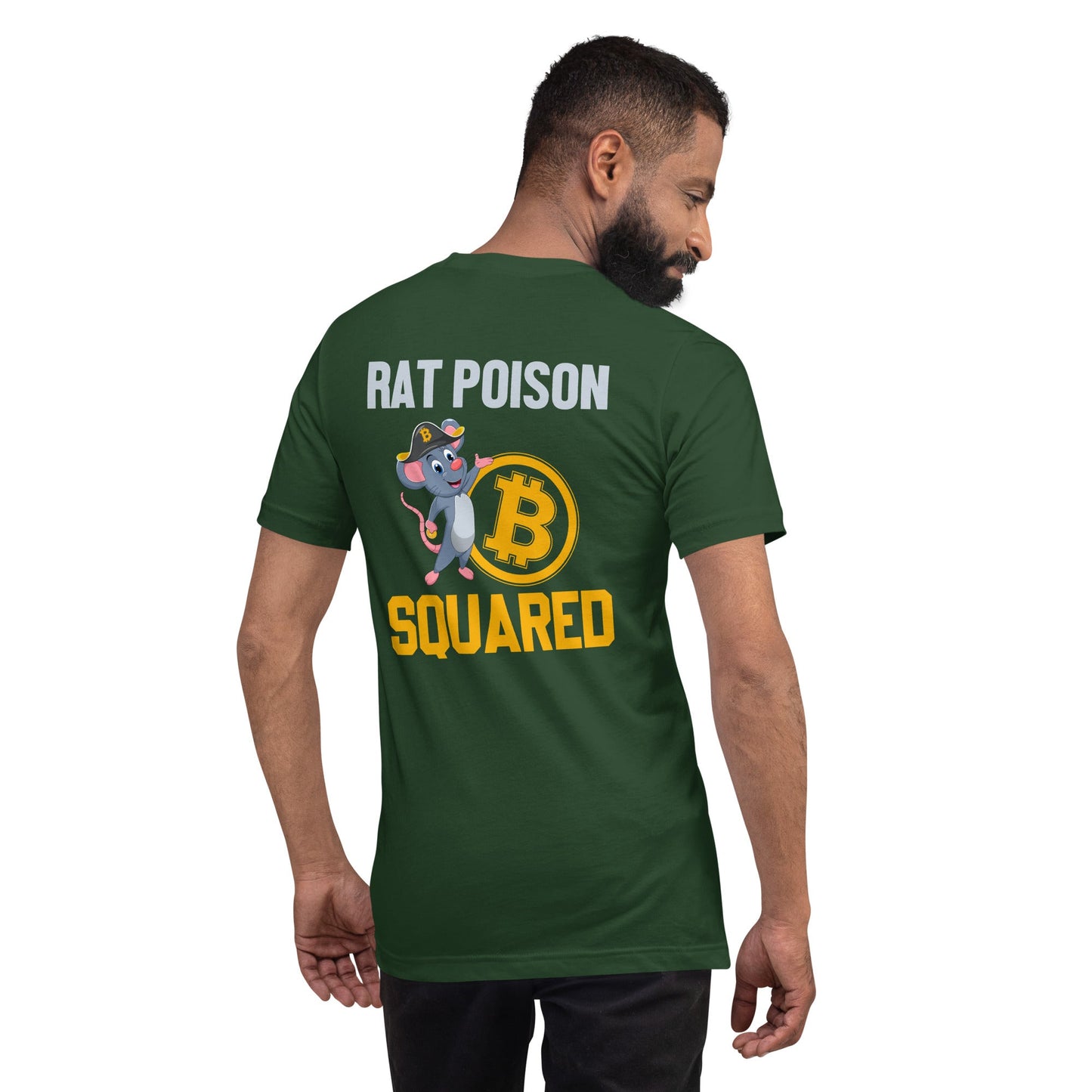 Rat Poison Squared - Unisex t-shirt ( Back Print ) by DarkByteGear