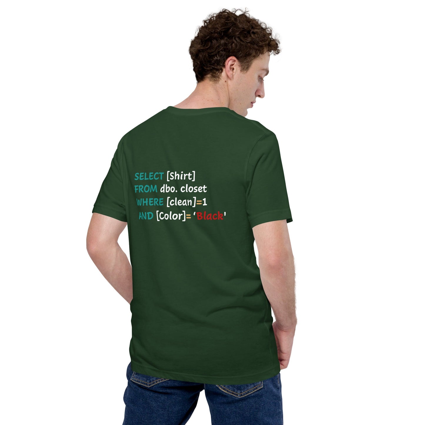 Select Shirt from dbo. closet (Mahfuz) Unisex t-shirt by DarkByteGear