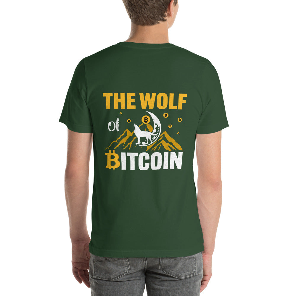 The Wolf of Bitcoin - Unisex t-shirt by DarkByteGear