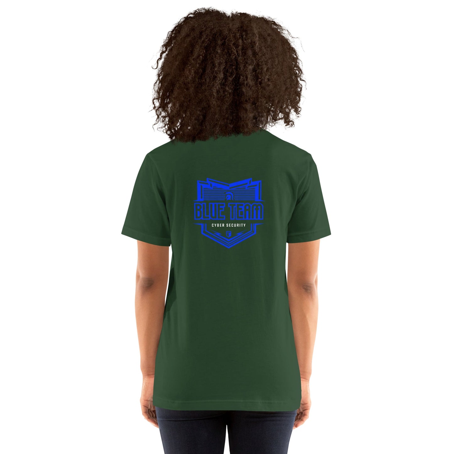 Cyber Security Blue Team 16 - Unisex t-shirt ( Back Print ) by DarkByteGear
