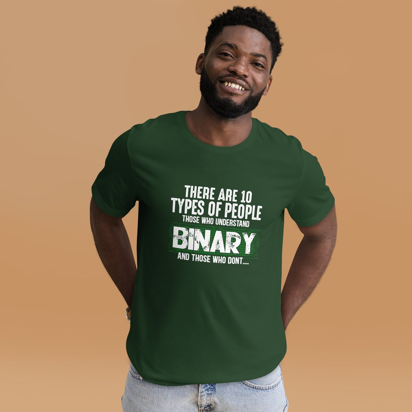 There are 10 types of people - Unisex t-shirt by DarkByteGear
