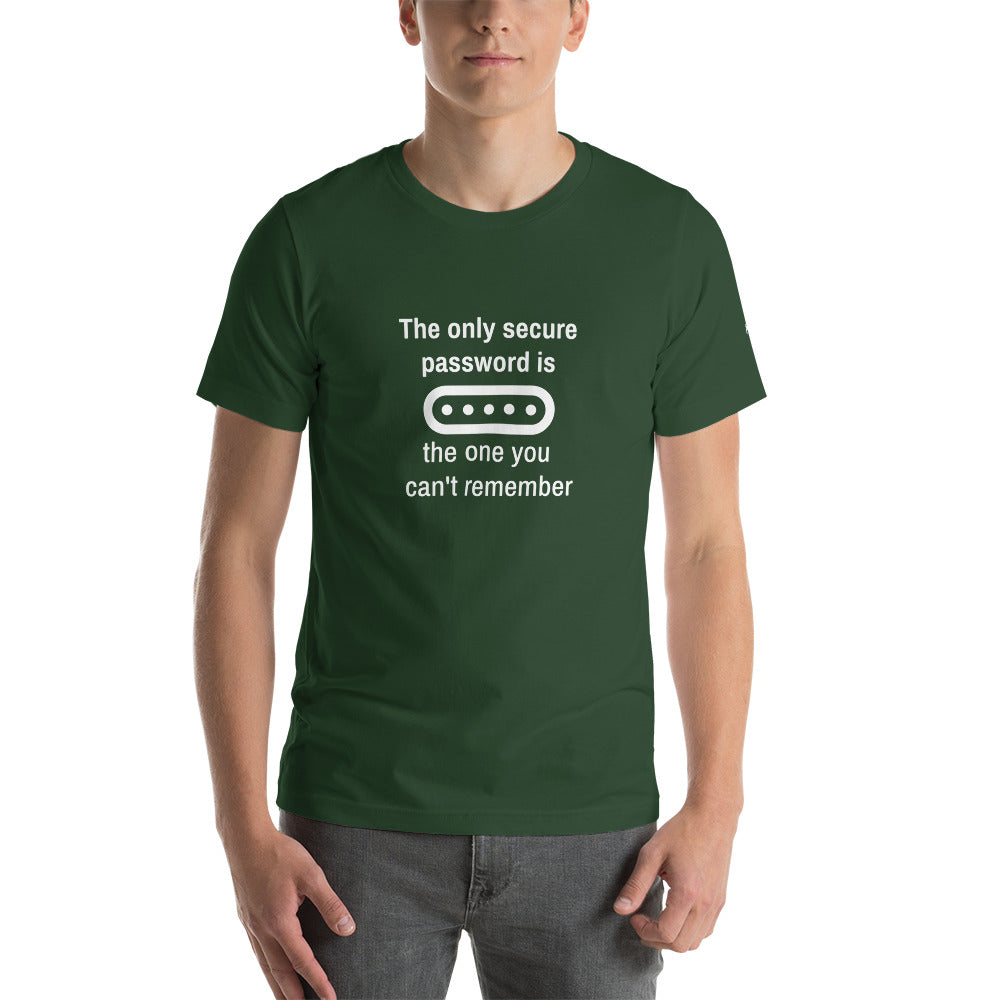 The Only Secure Password - V1 Unisex t-shirt by DarkByteGear