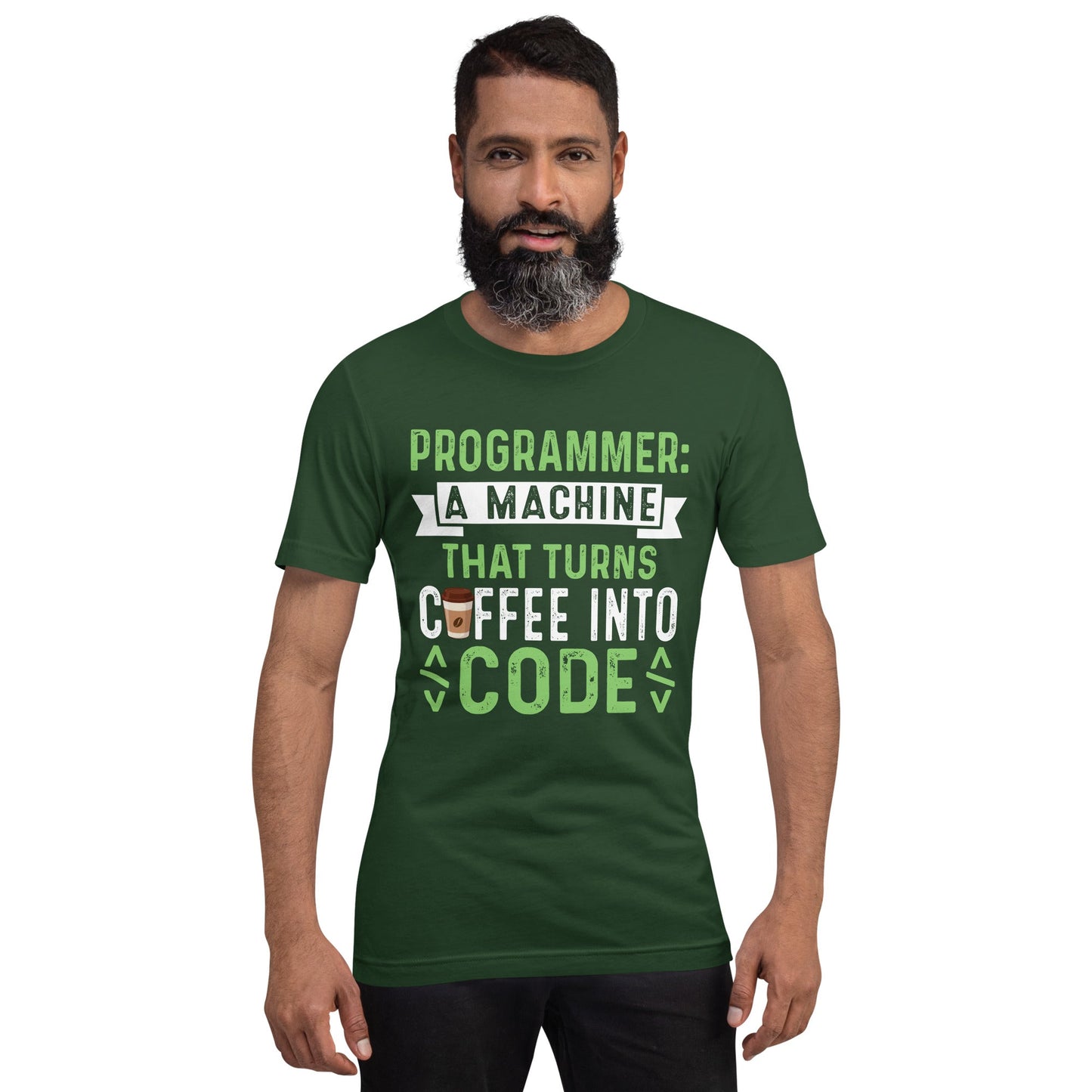 Programmer Def Green Unisex t-shirt by DarkByteGear