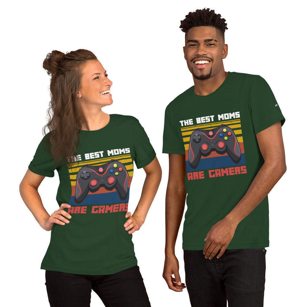The best Moms are Gamers Unisex t-shirt by DarkByteGear