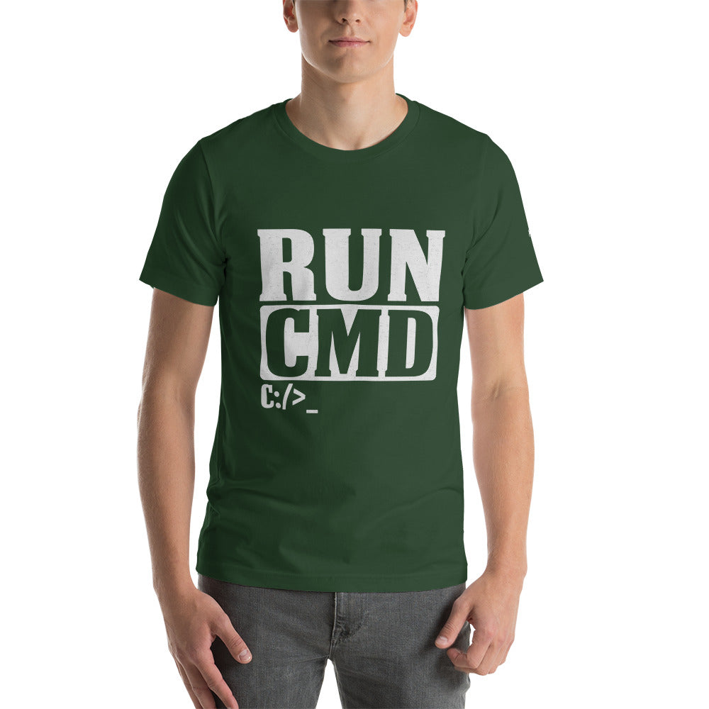 Run CMD C:/>_ - Unisex t-shirt by DarkByteGear