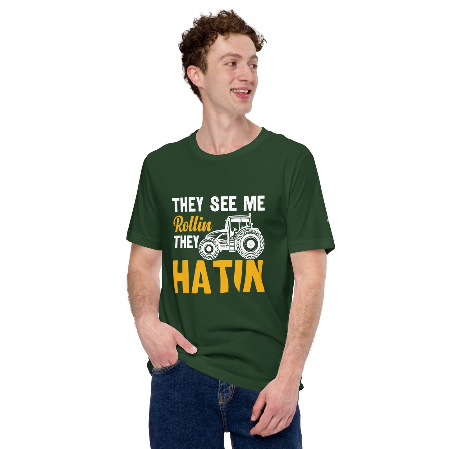They see me Rolling, they hatin - Unisex t-shirt by DarkByteGear