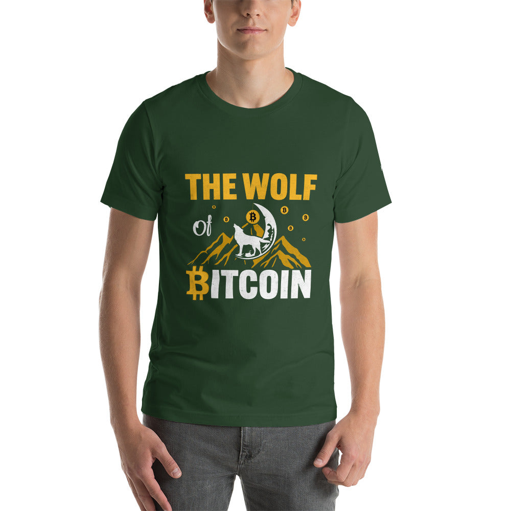 The Wolf of Bitcoin - Unisex t-shirt by DarkByteGear