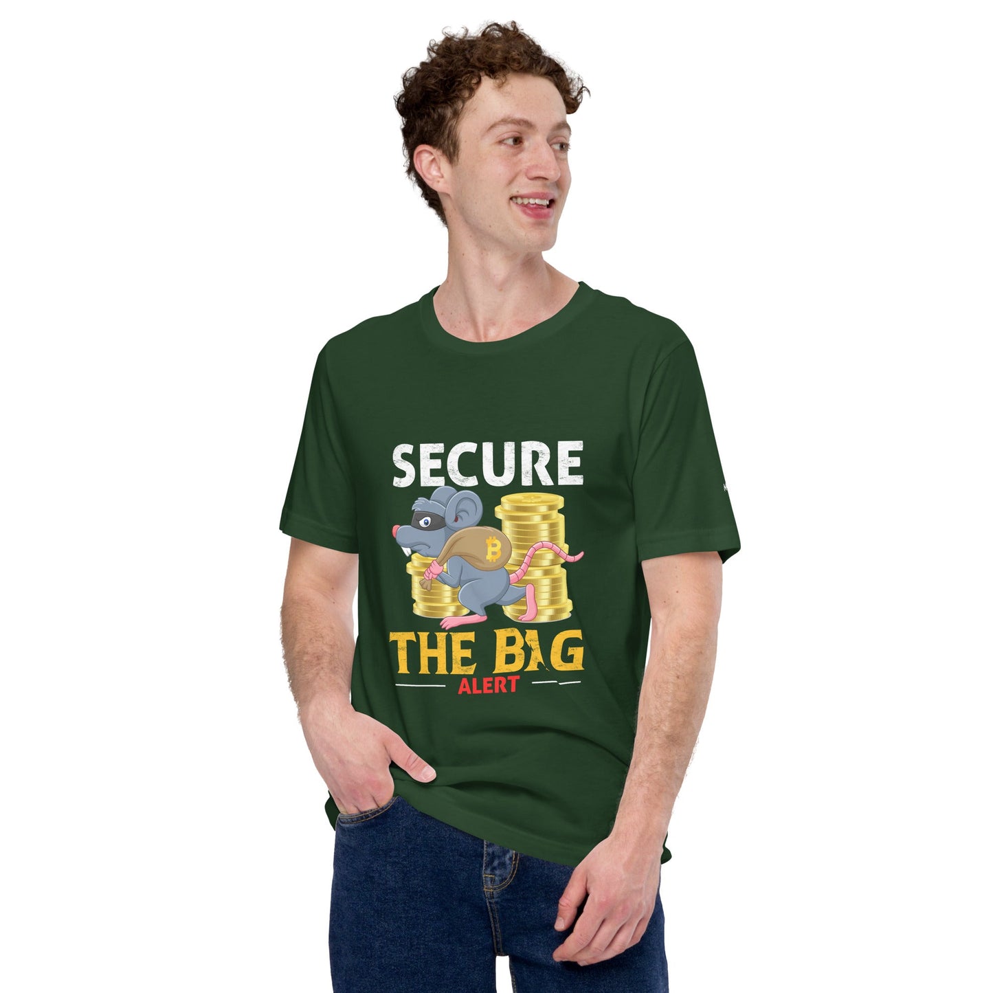 Secure the Bag Alert - Unisex t-shirt by DarkByteGear