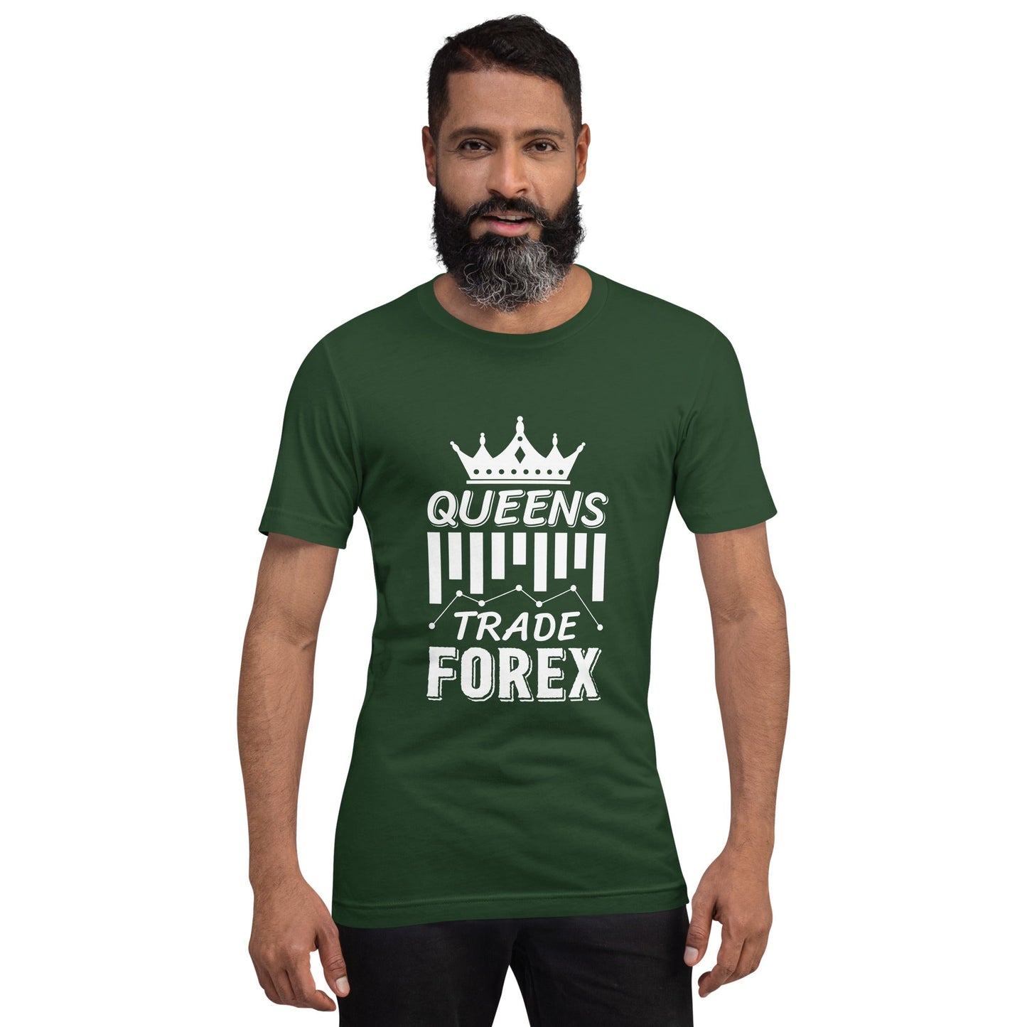 Queens Trade Forex - Unisex t-shirt by DarkByteGear