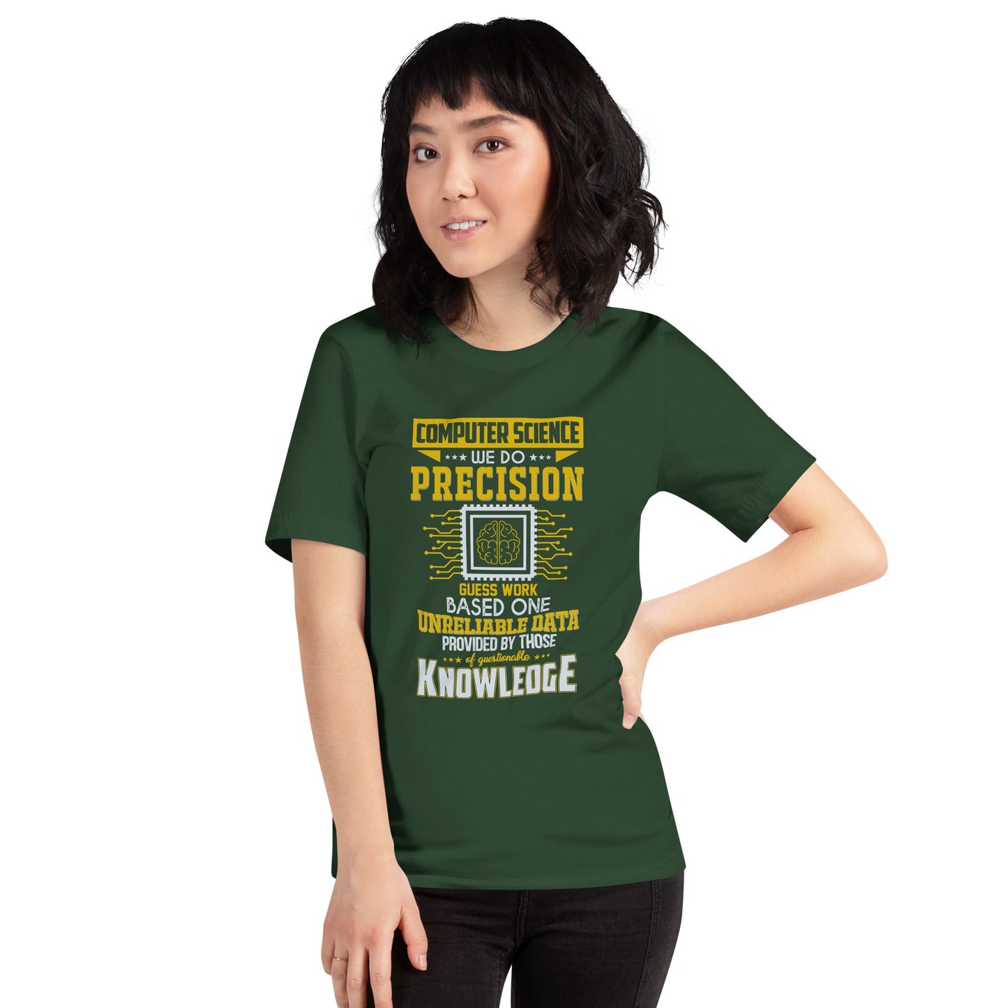 Computer Science: We do V1 - Unisex t-shirt by DarkByteGear