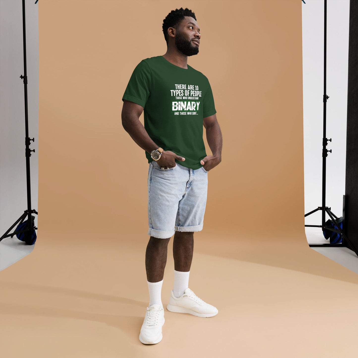 There are 10 types of people - Unisex t-shirt by DarkByteGear