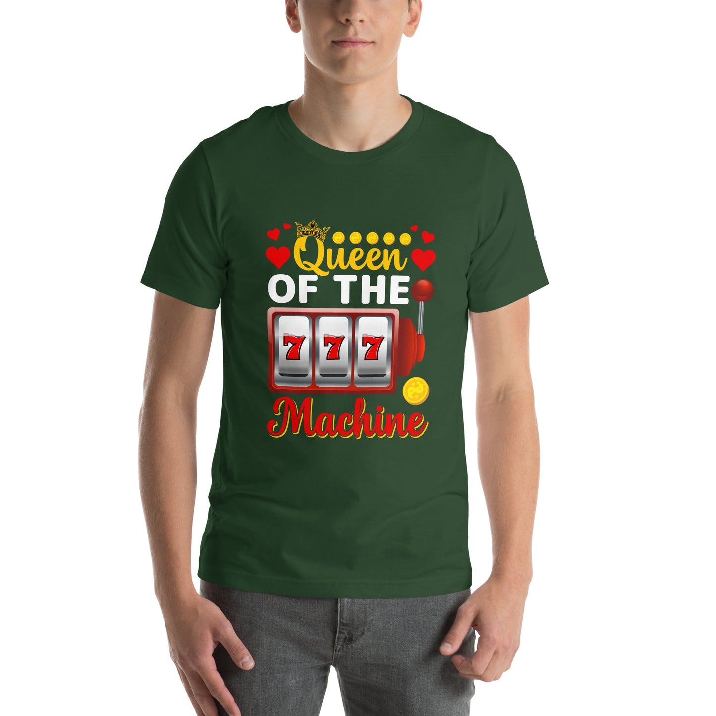 Queen of the Machine 777 - Unisex t-shirt by DarkByteGear