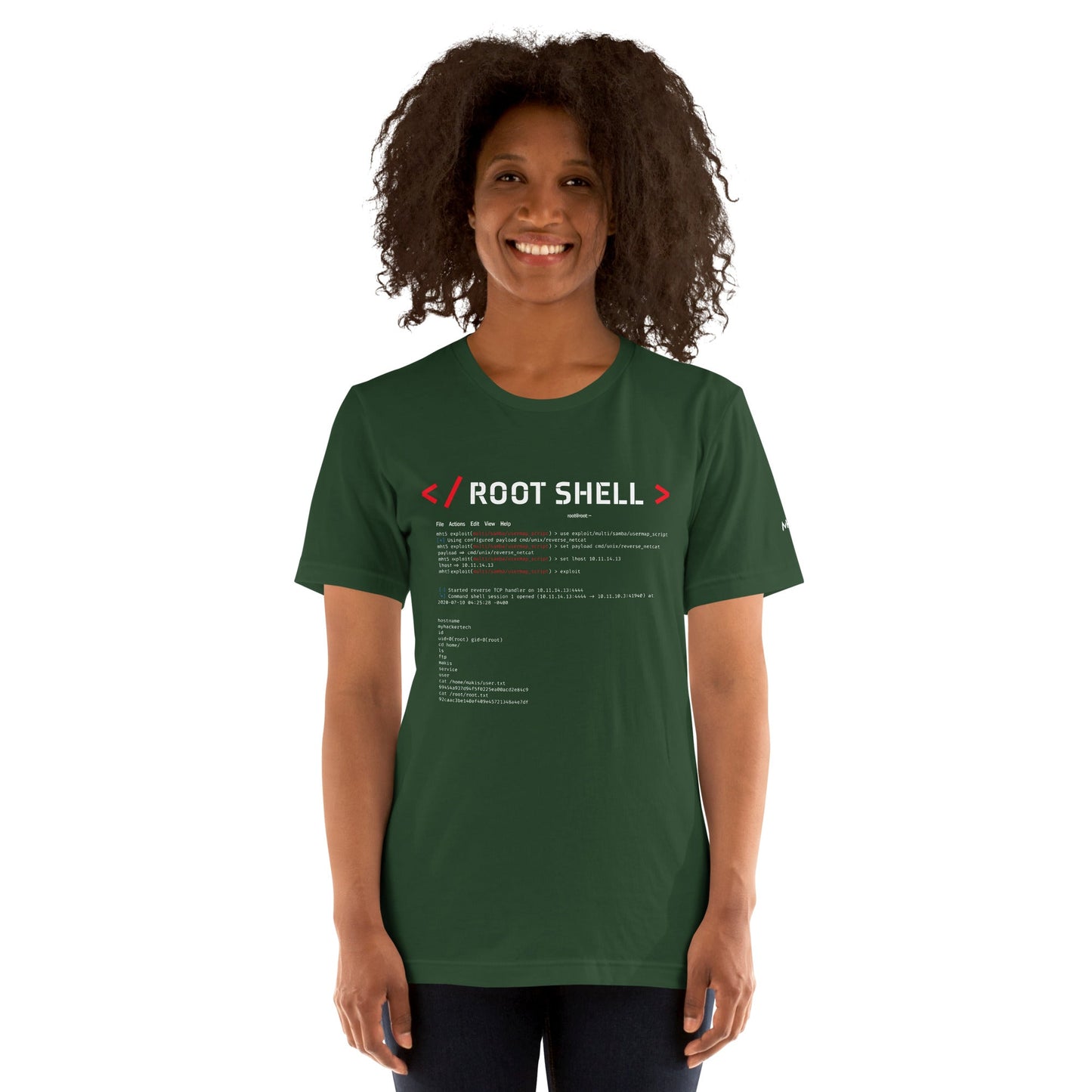 Root Shell - Unisex t-shirt by DarkByteGear