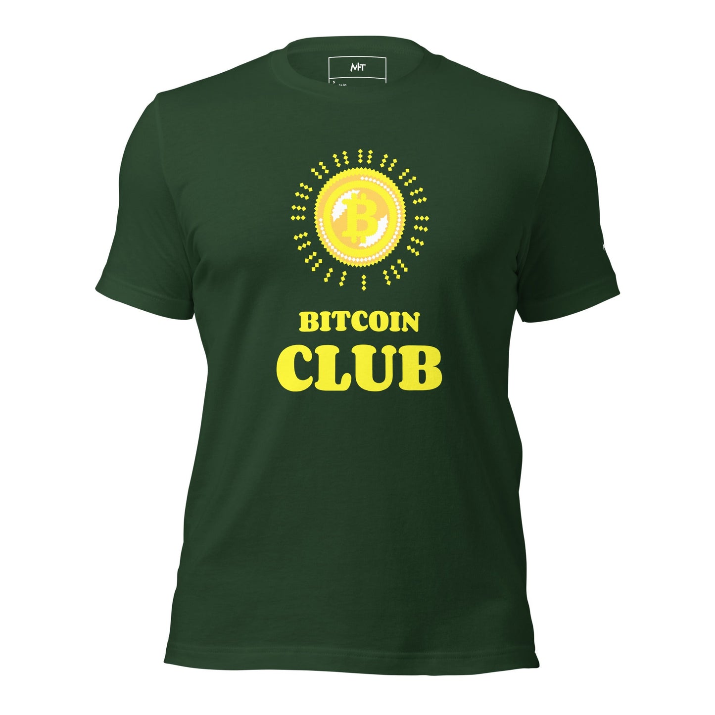 BITCOIN CLUB - Unisex t-shirt by DarkByteGear