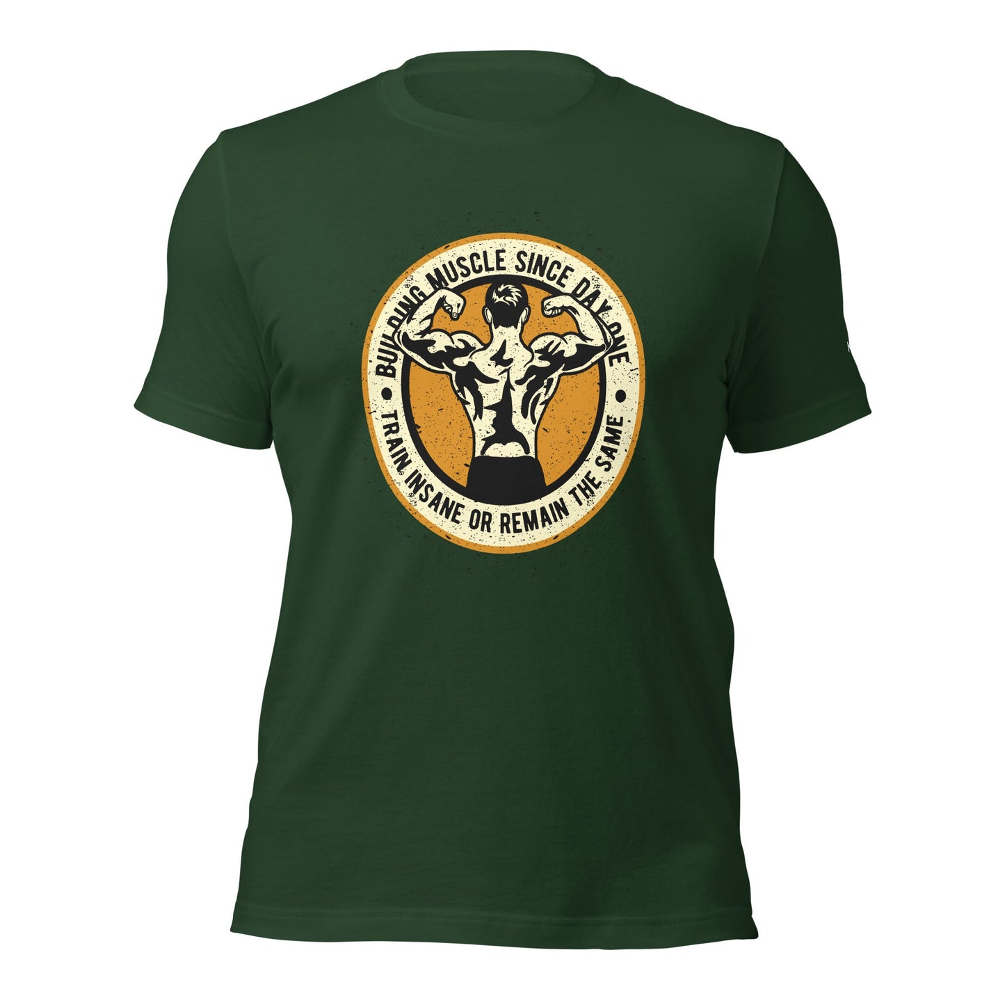 Building muscles since Day one - Unisex t-shirt by DarkByteGear