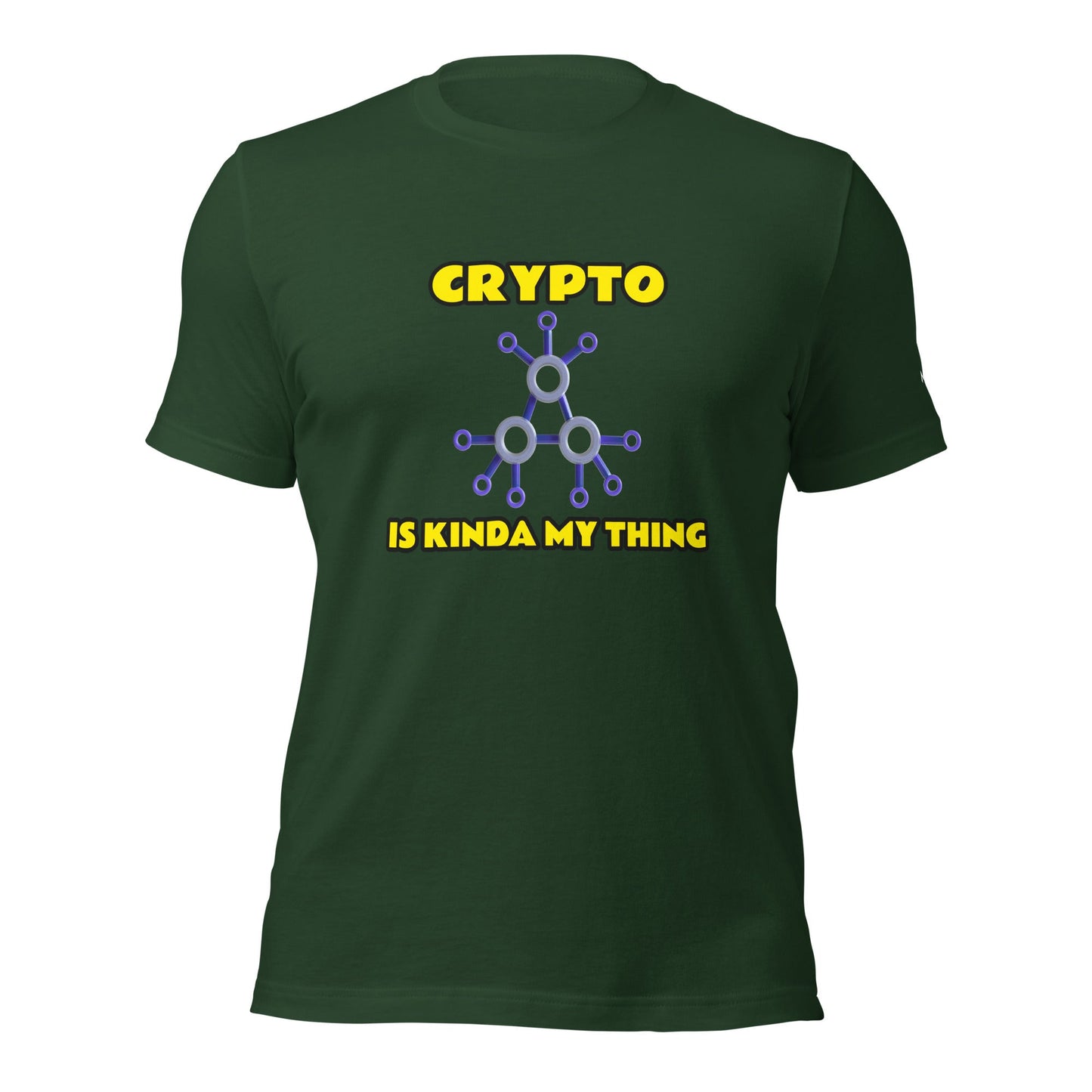 Crypto is Kinda My Thing V2 - Unisex t-shirt by DarkByteGear