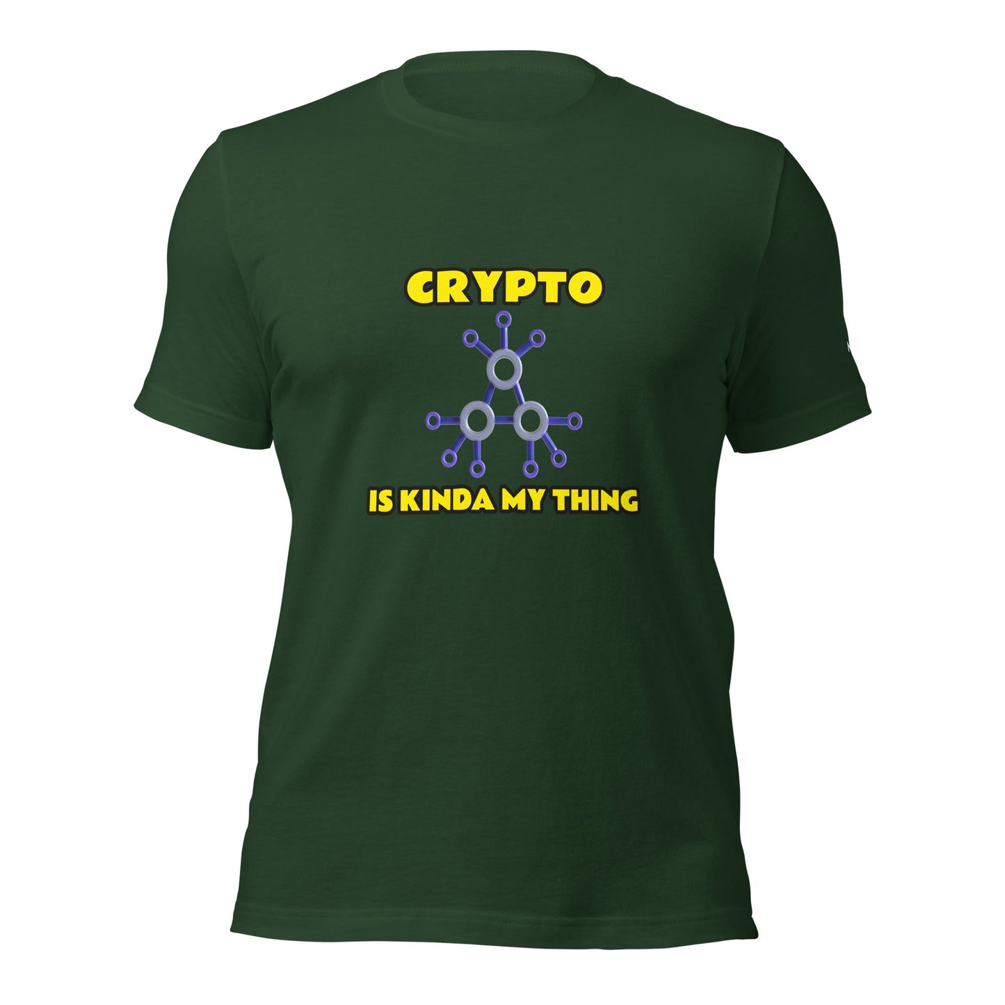 Crypto is Kinda My Thing V3 - Unisex t-shirt by DarkByteGear