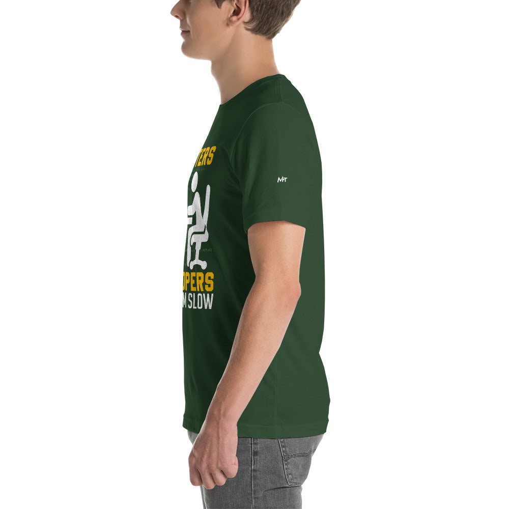 Computers are Fast, Developers make them Slow - Unisex t-shirt by DarkByteGear