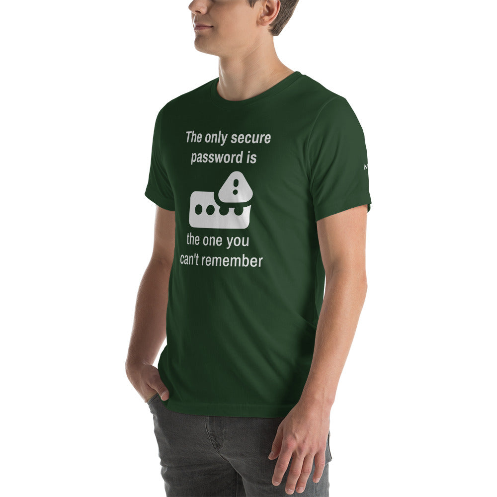 The only secure password - Unisex t-shirt by DarkByteGear