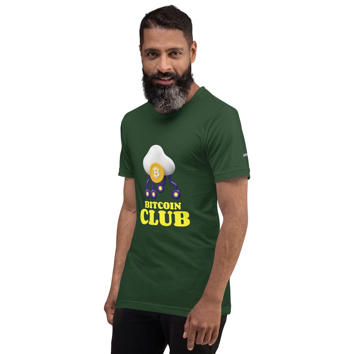 BITCOIN CLUB V4 - Unisex t-shirt by DarkByteGear