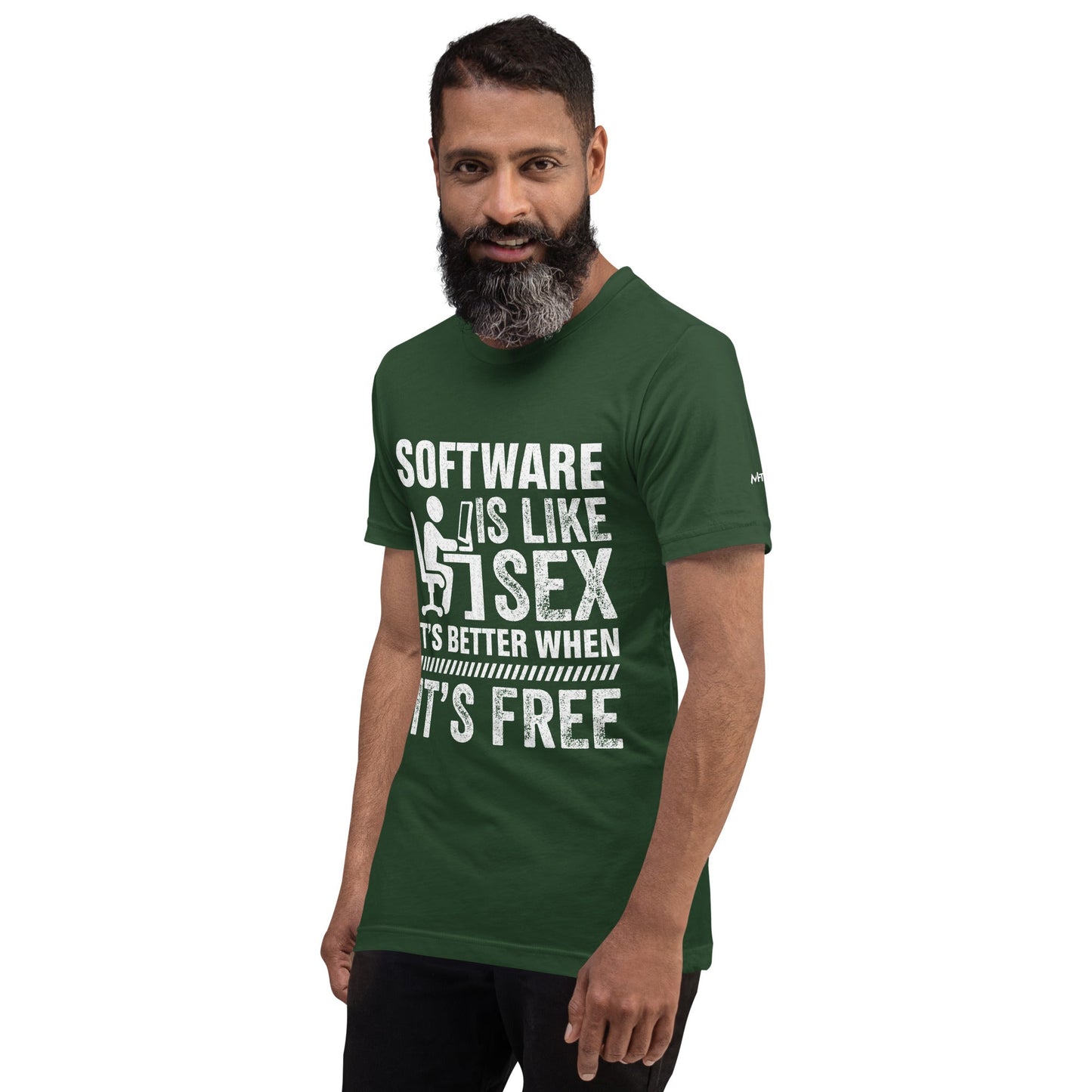 Software is like Sex - Unisex t-shirt by DarkByteGear