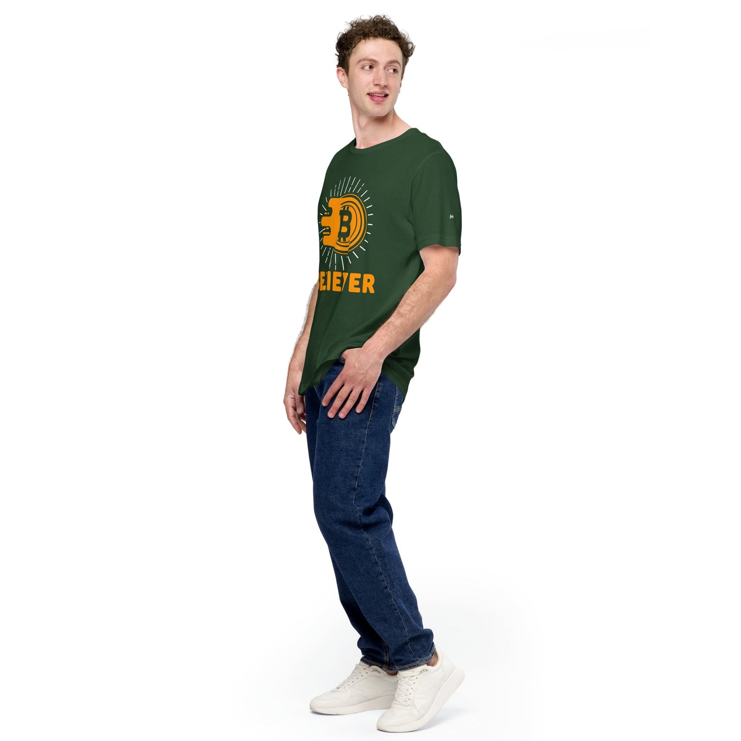 Bitcoin Believer Unisex t-shirt by DarkByteGear