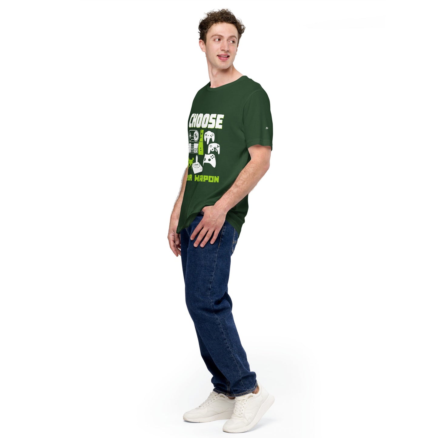 Choose Your Weapons - Unisex t-shirt by DarkByteGear