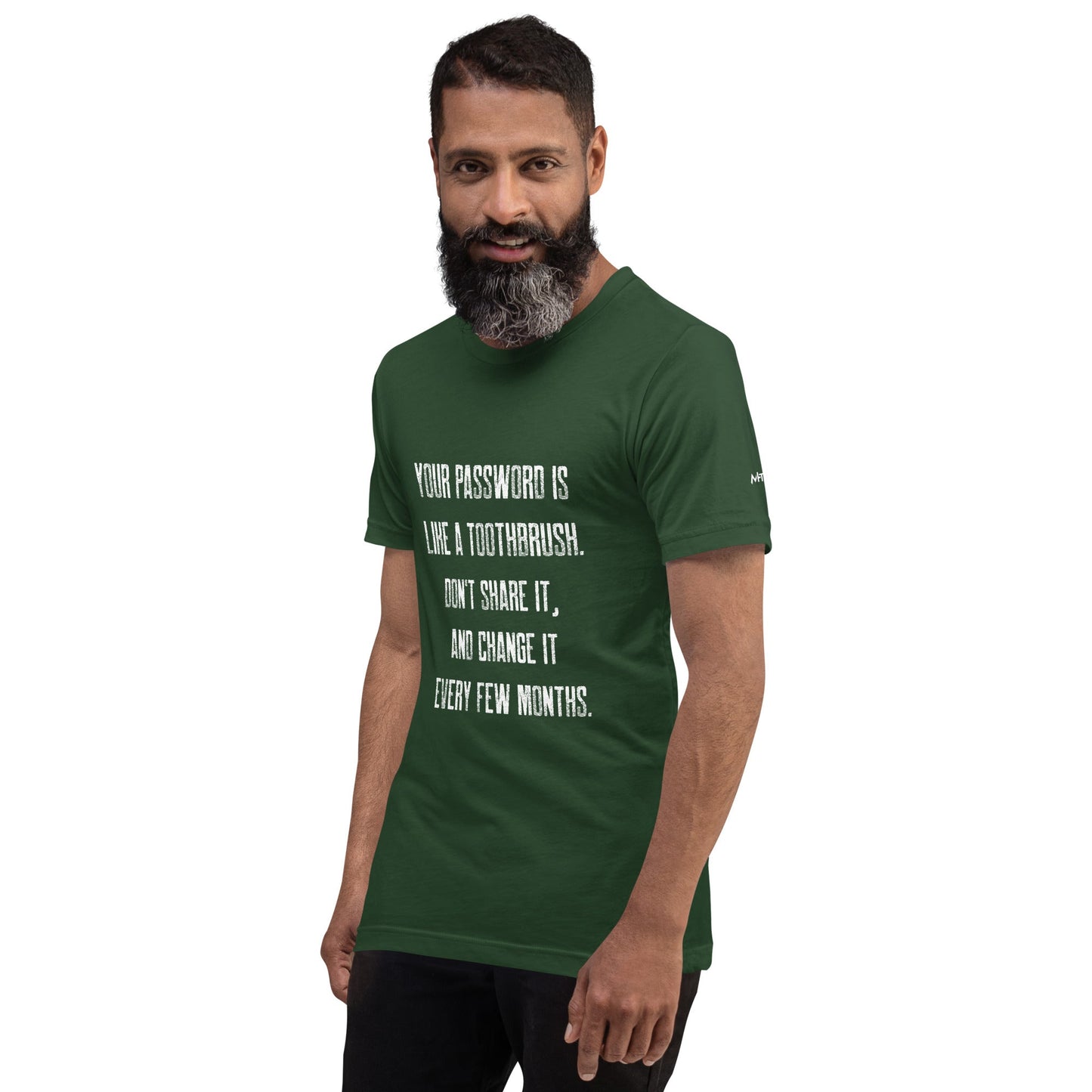 Your password is like a toothbrush V1 - Unisex t-shirt by DarkByteGear