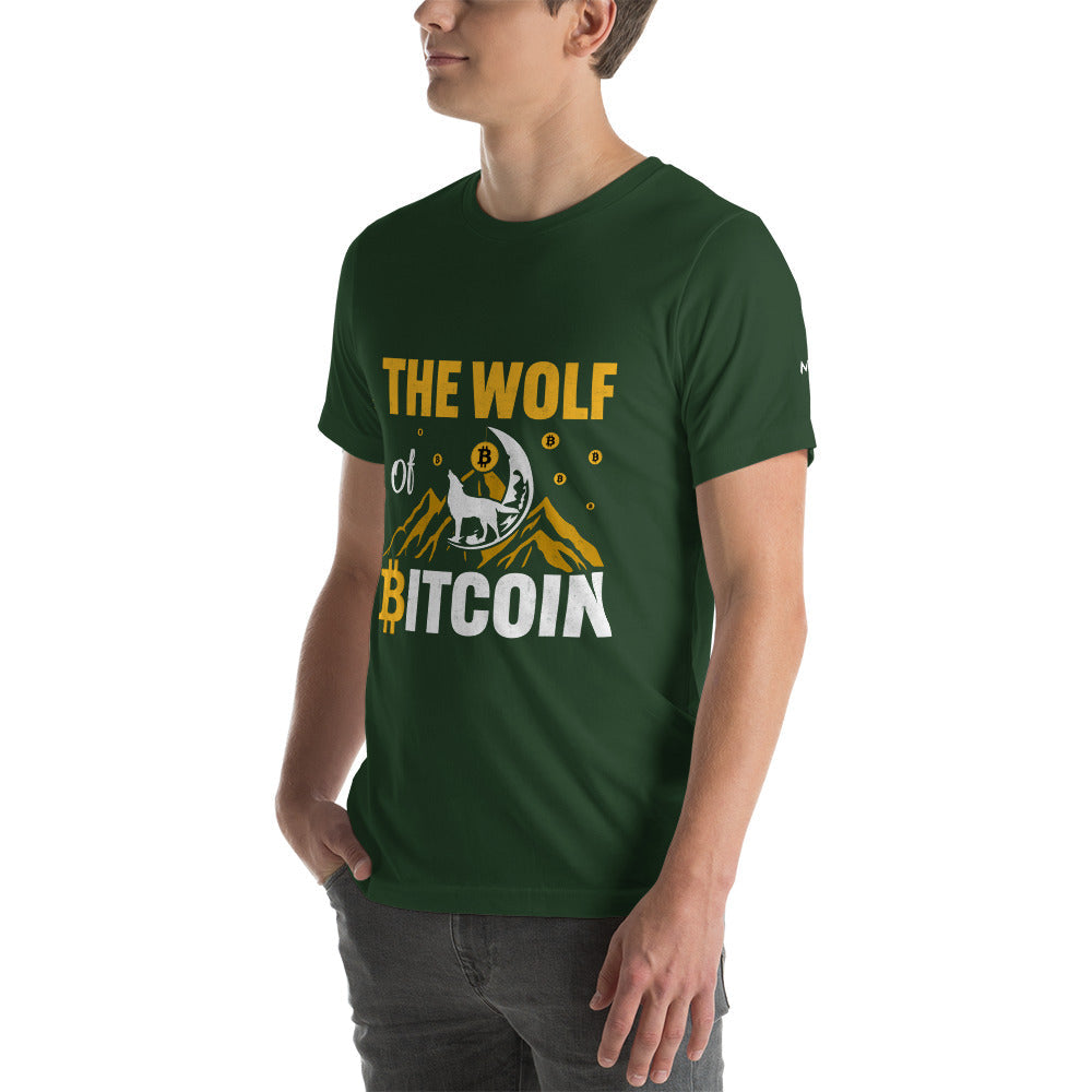 The Wolf of Bitcoin - Unisex t-shirt by DarkByteGear