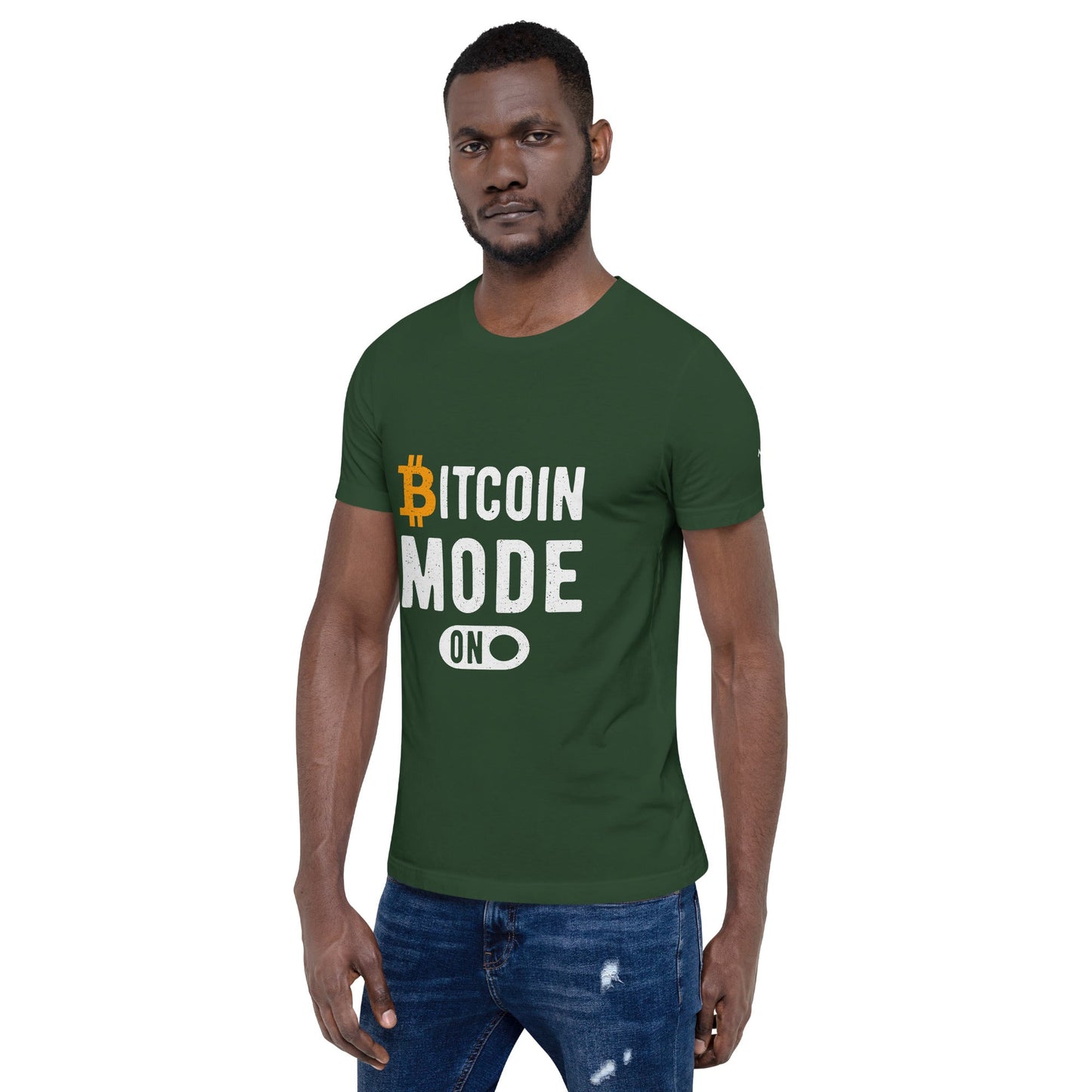 Bitcoin Mode is On - Unisex t-shirt by DarkByteGear