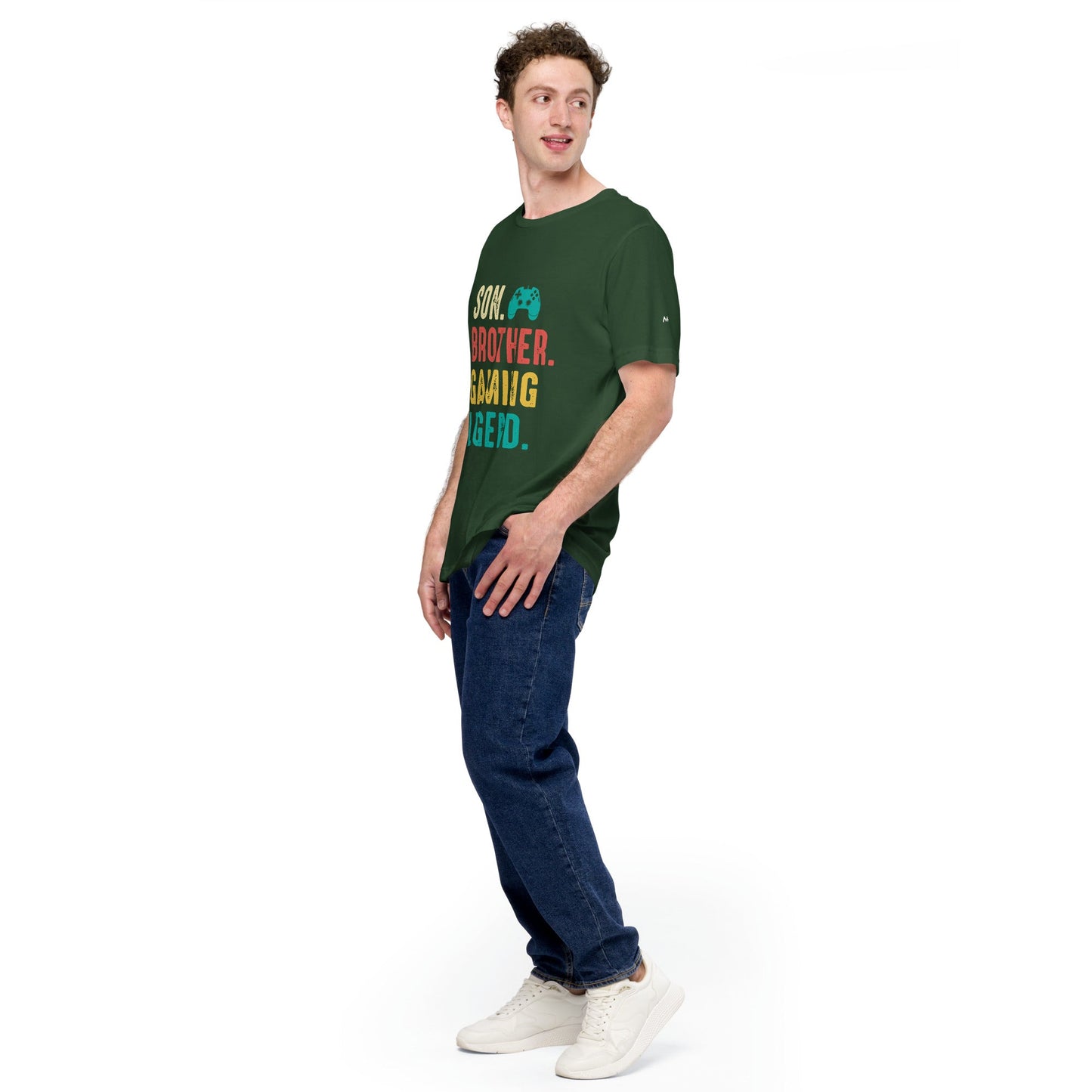 Son Brother Gaming Legend - Unisex t-shirt by DarkByteGear