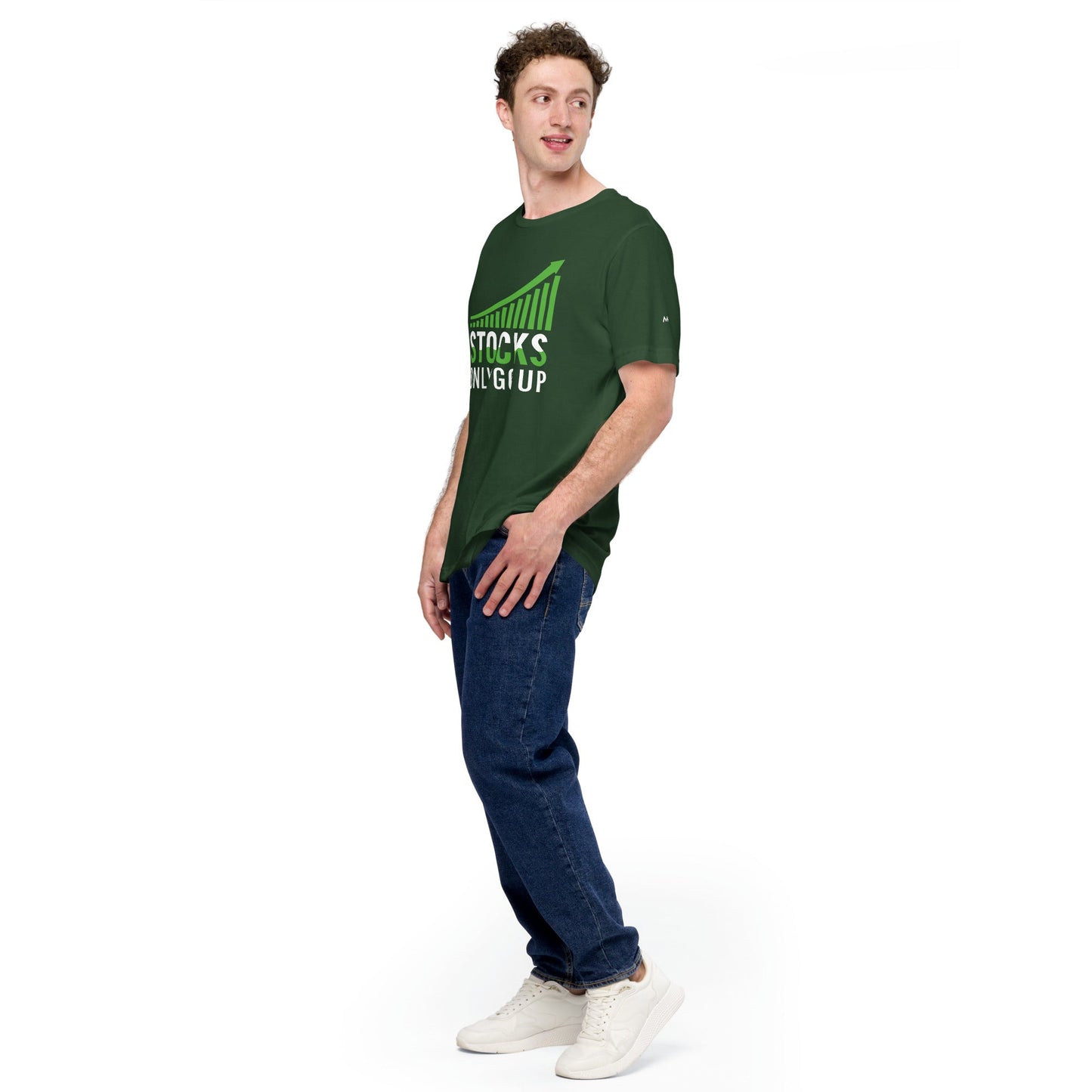 Stocks only Go up - Unisex t-shirt by DarkByteGear