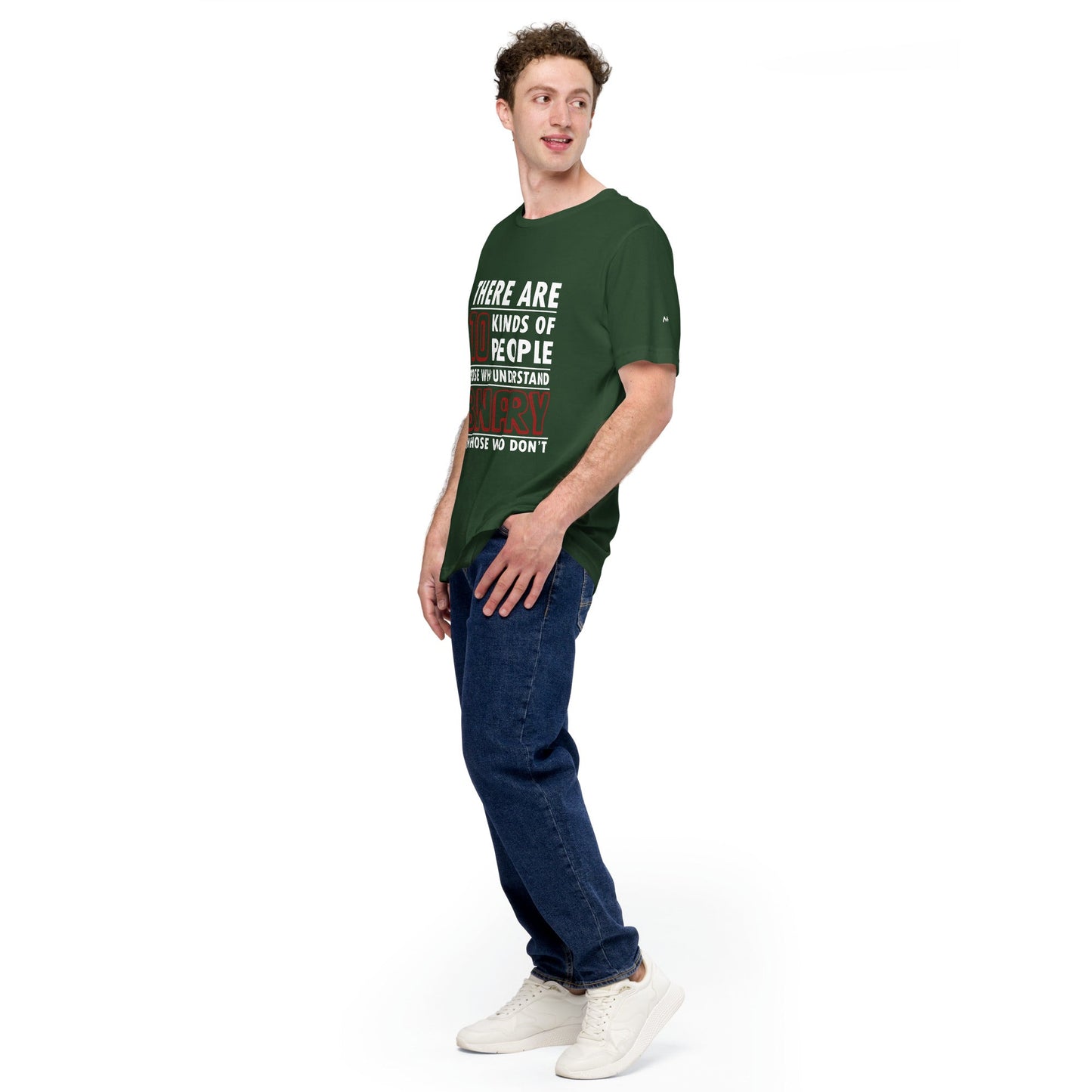 There are 10 kinds of People - Unisex t-shirt by DarkByteGear