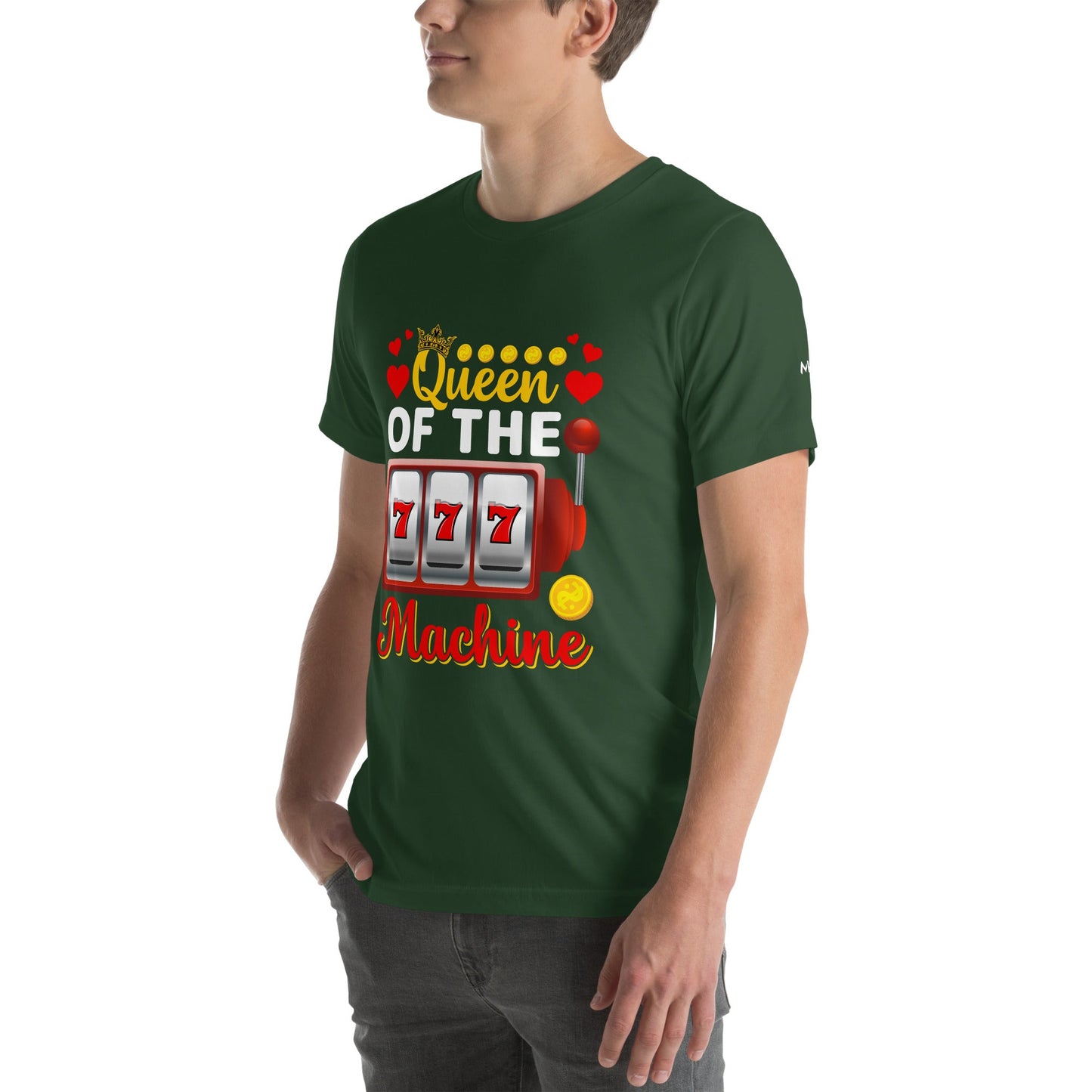 Queen of the Machine 777 - Unisex t-shirt by DarkByteGear