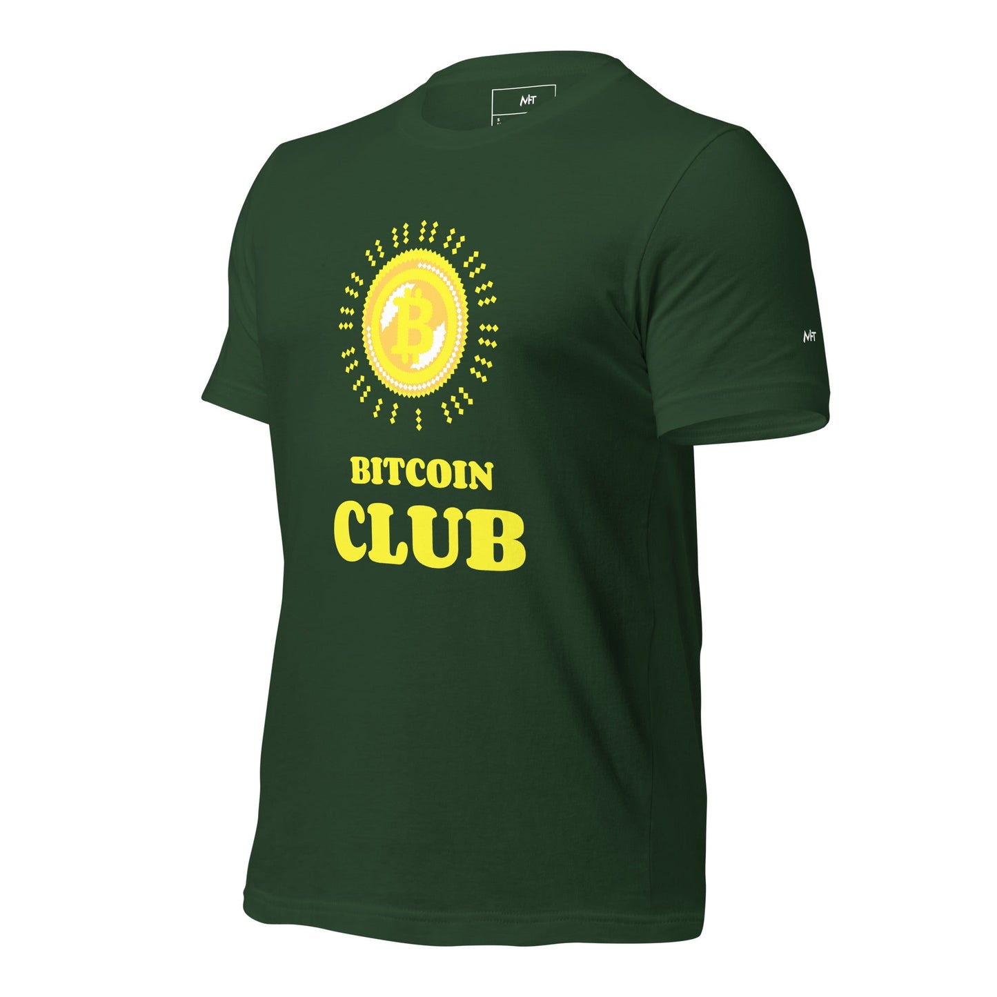 BITCOIN CLUB - Unisex t-shirt by DarkByteGear