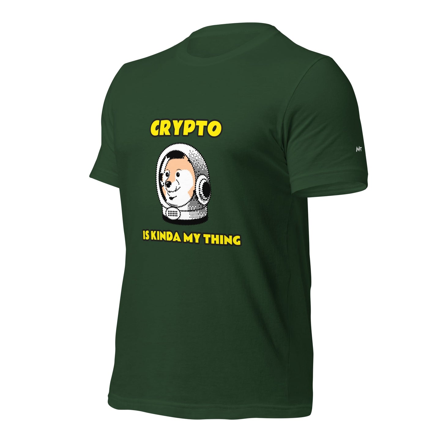 Crypto is Kinda My Thing V1 - Unisex t-shirt by DarkByteGear