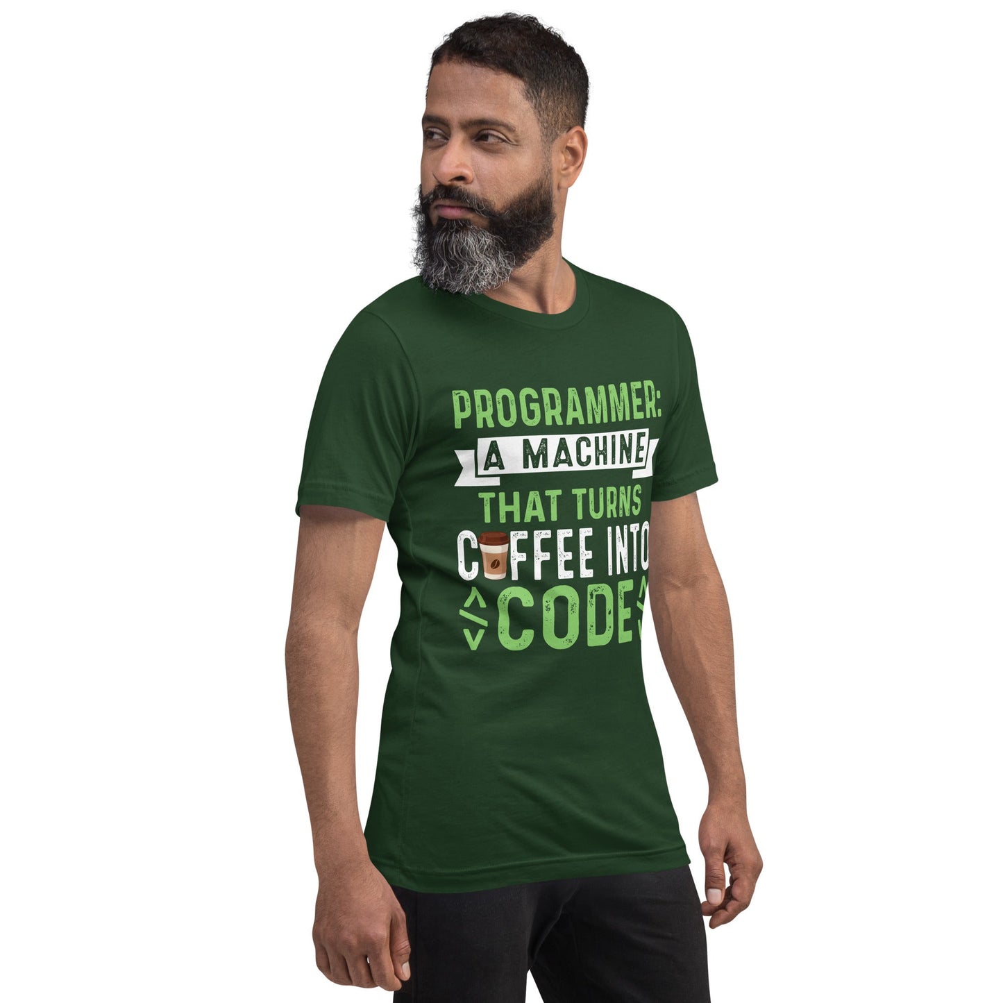 Programmer Def Green Unisex t-shirt by DarkByteGear