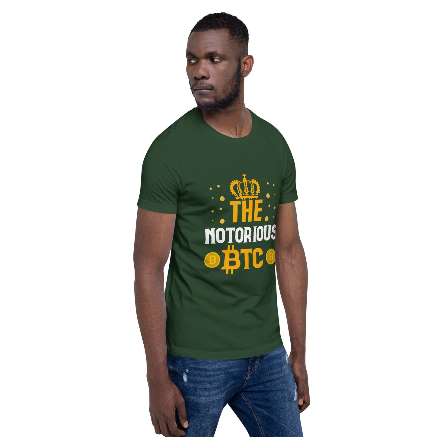 The Notorious Bitcoin - Unisex t-shirt by DarkByteGear
