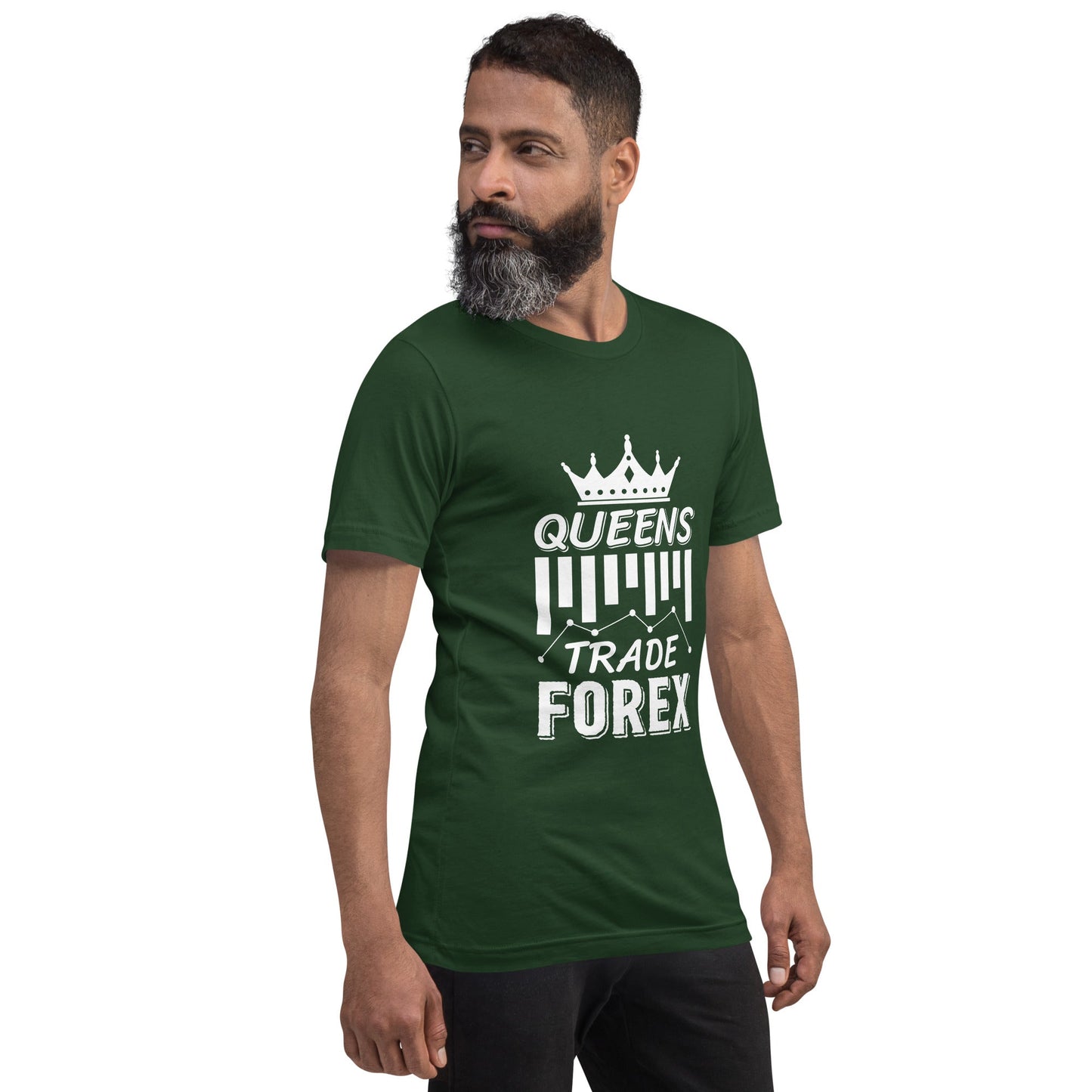 Queens Trade Forex - Unisex t-shirt by DarkByteGear